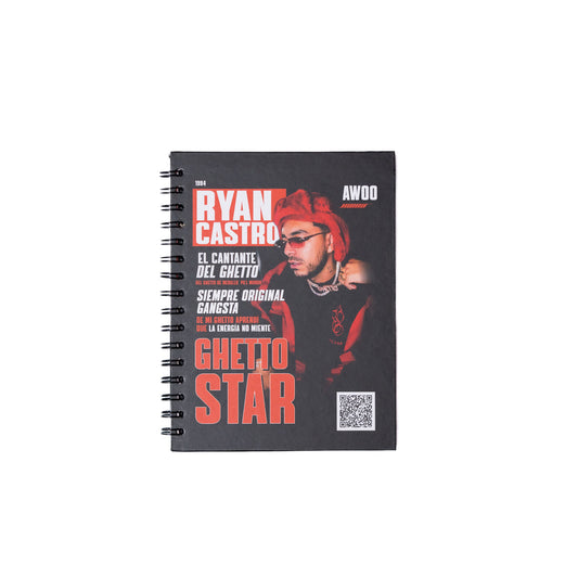 Cuaderno Ryan Castro - Ghetto Star Magazine