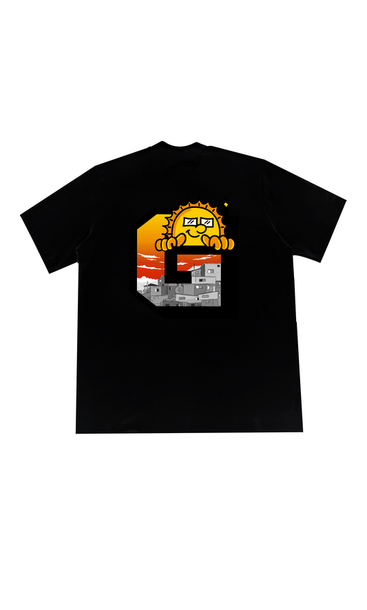 Camiseta Ghetto Paradise Negra