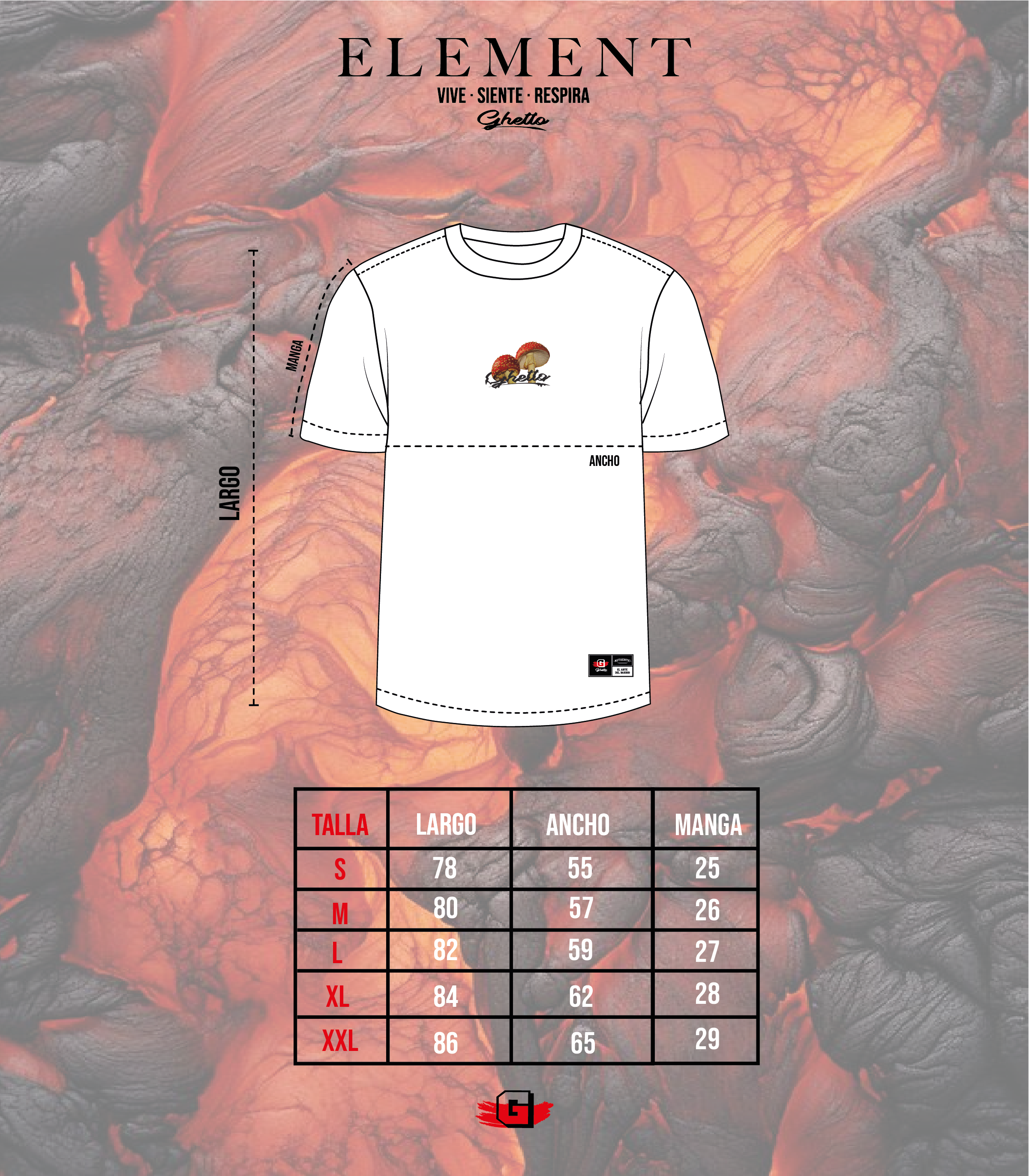 Camiseta Solo Respira Negro - Element