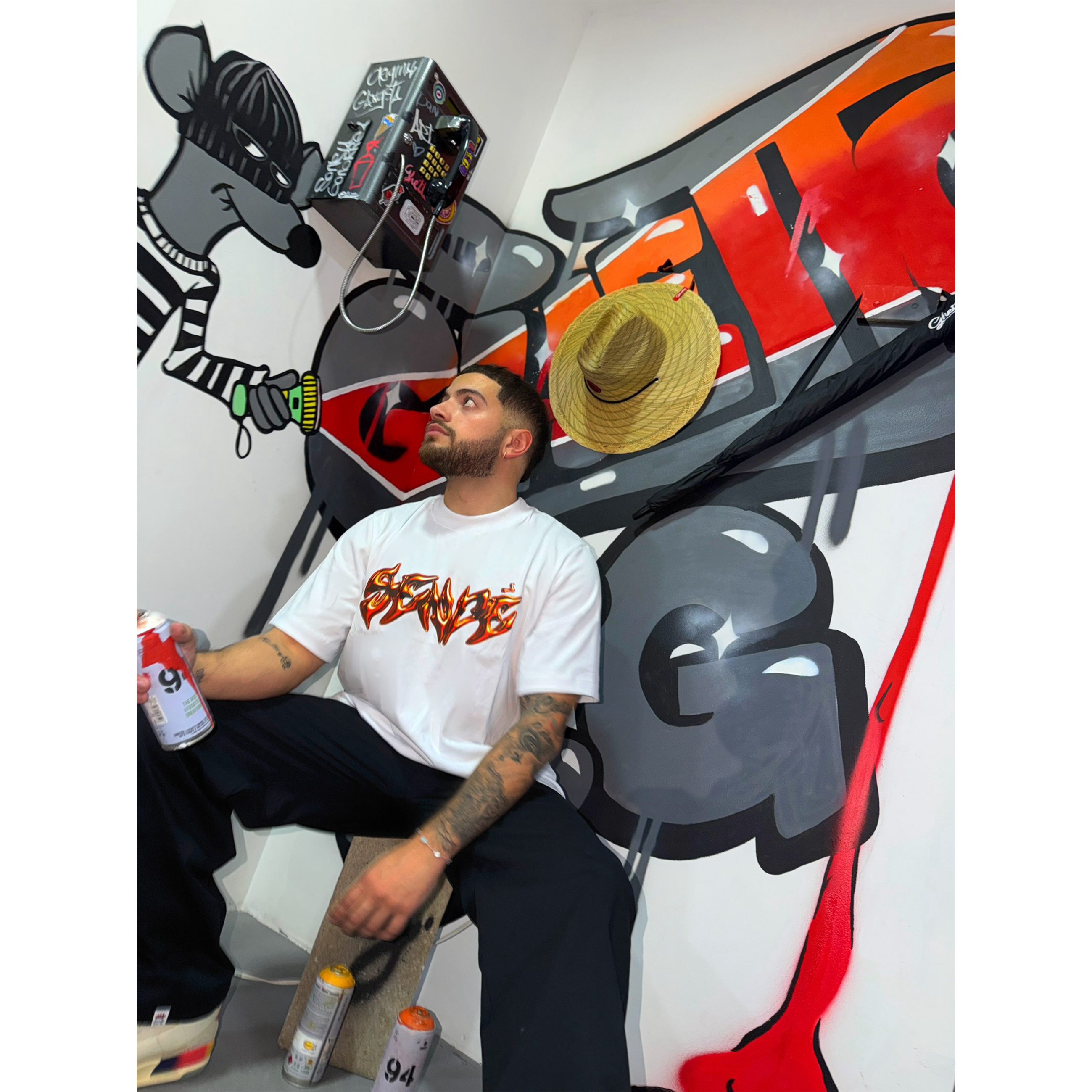 Camiseta Sende Blanca Fechas