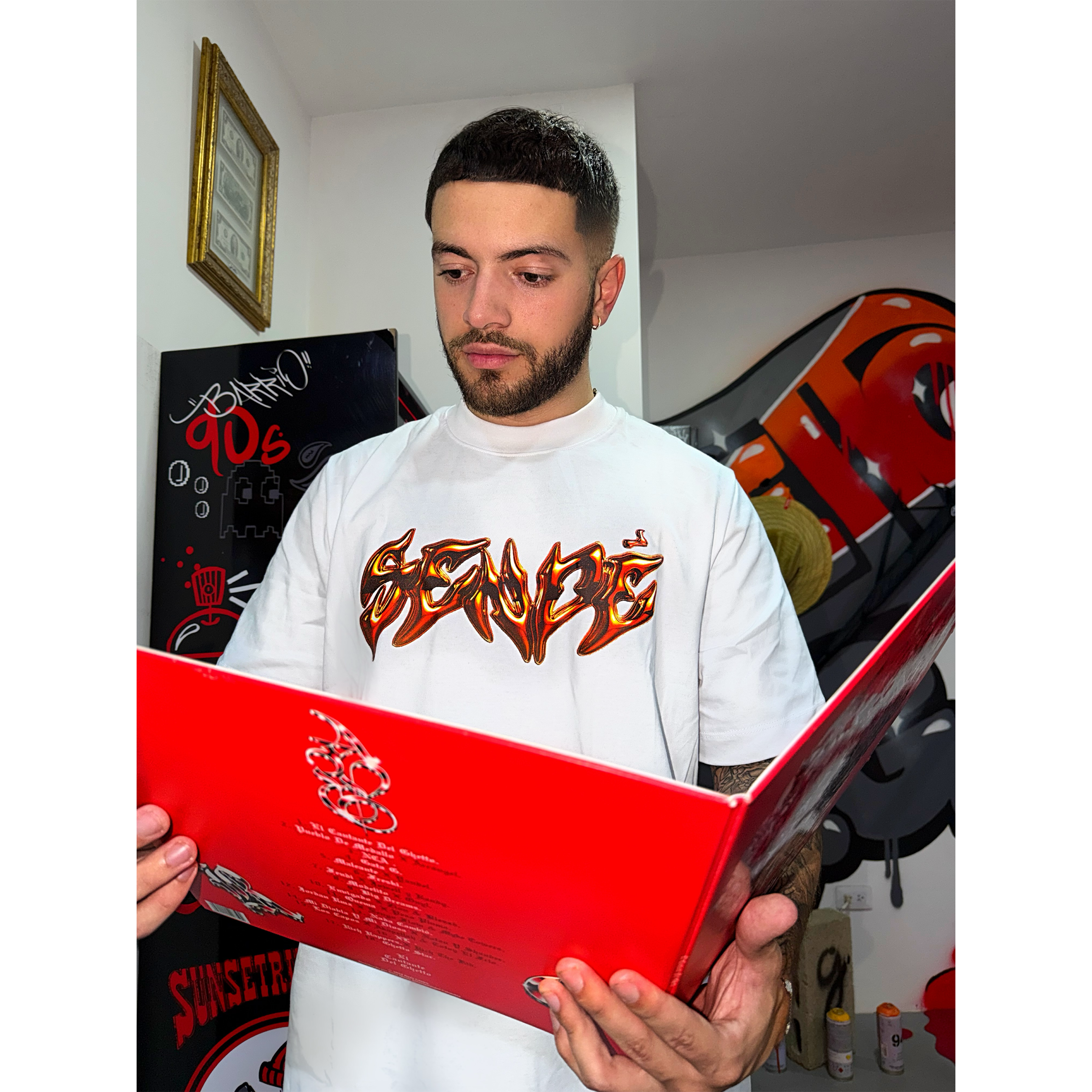 Camiseta Sende Blanca Fechas