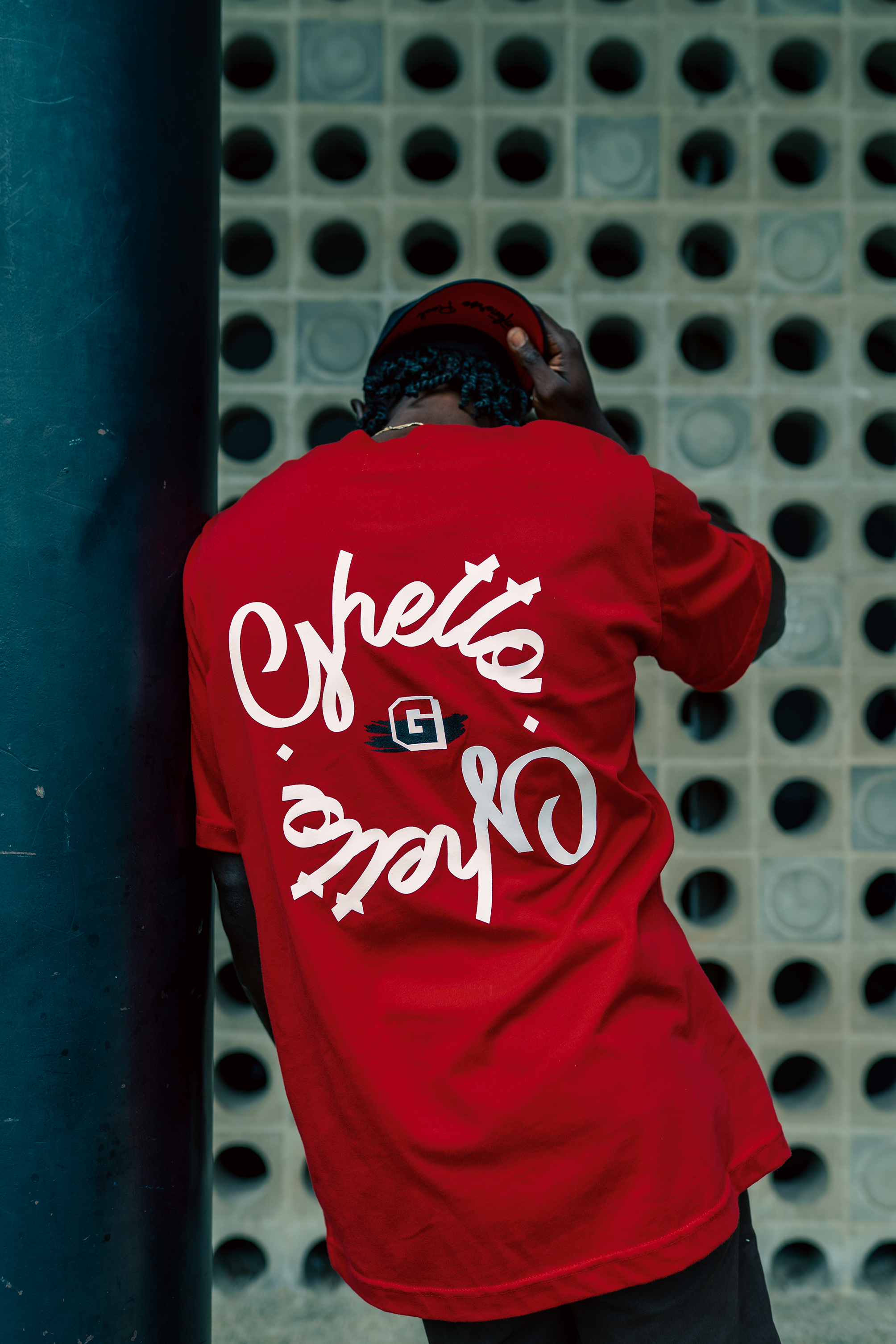 Camiseta Clásica Ghetto Roja