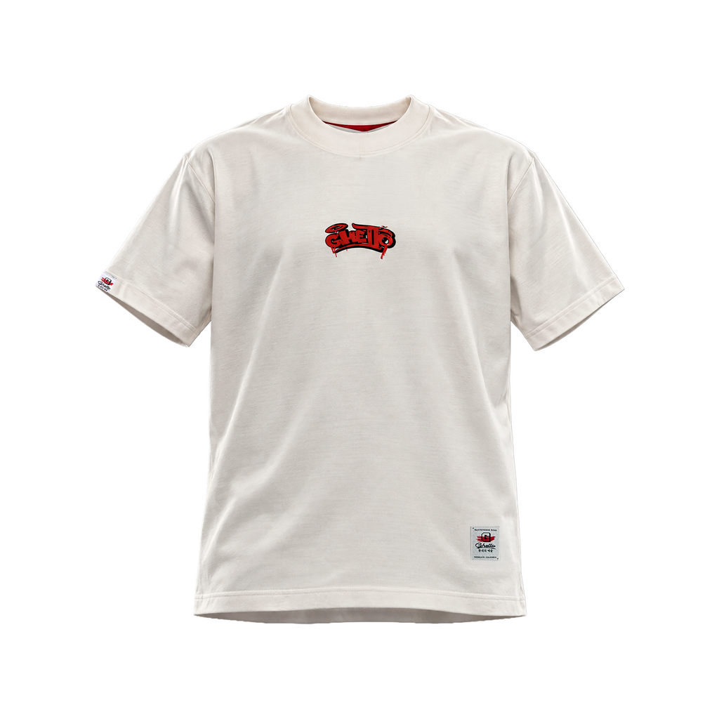 Camiseta Bafles Crema