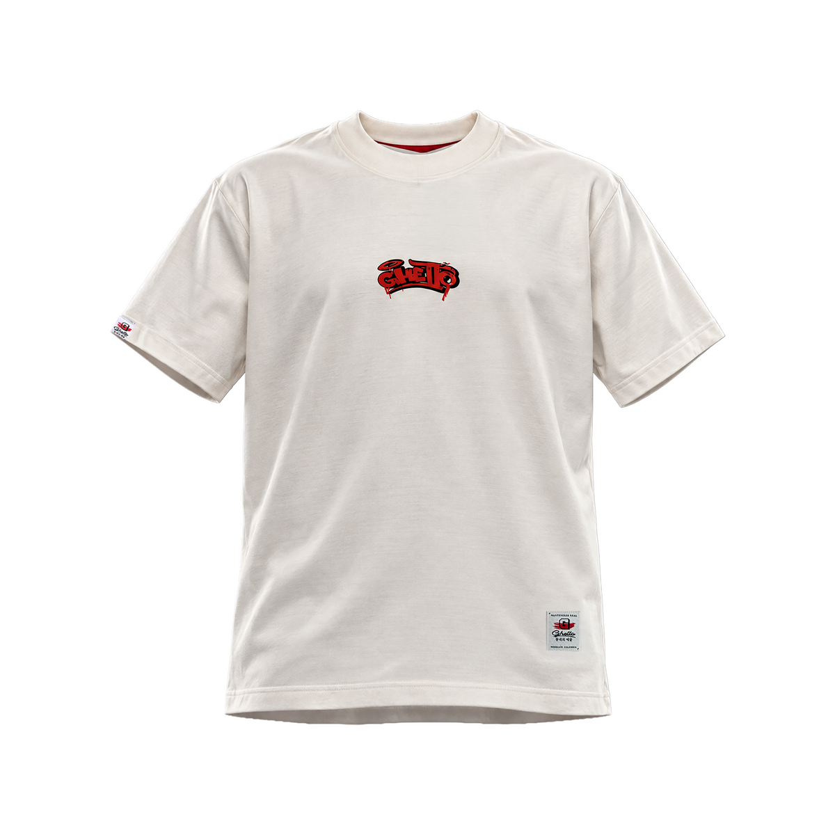 Camiseta Bafles Crema