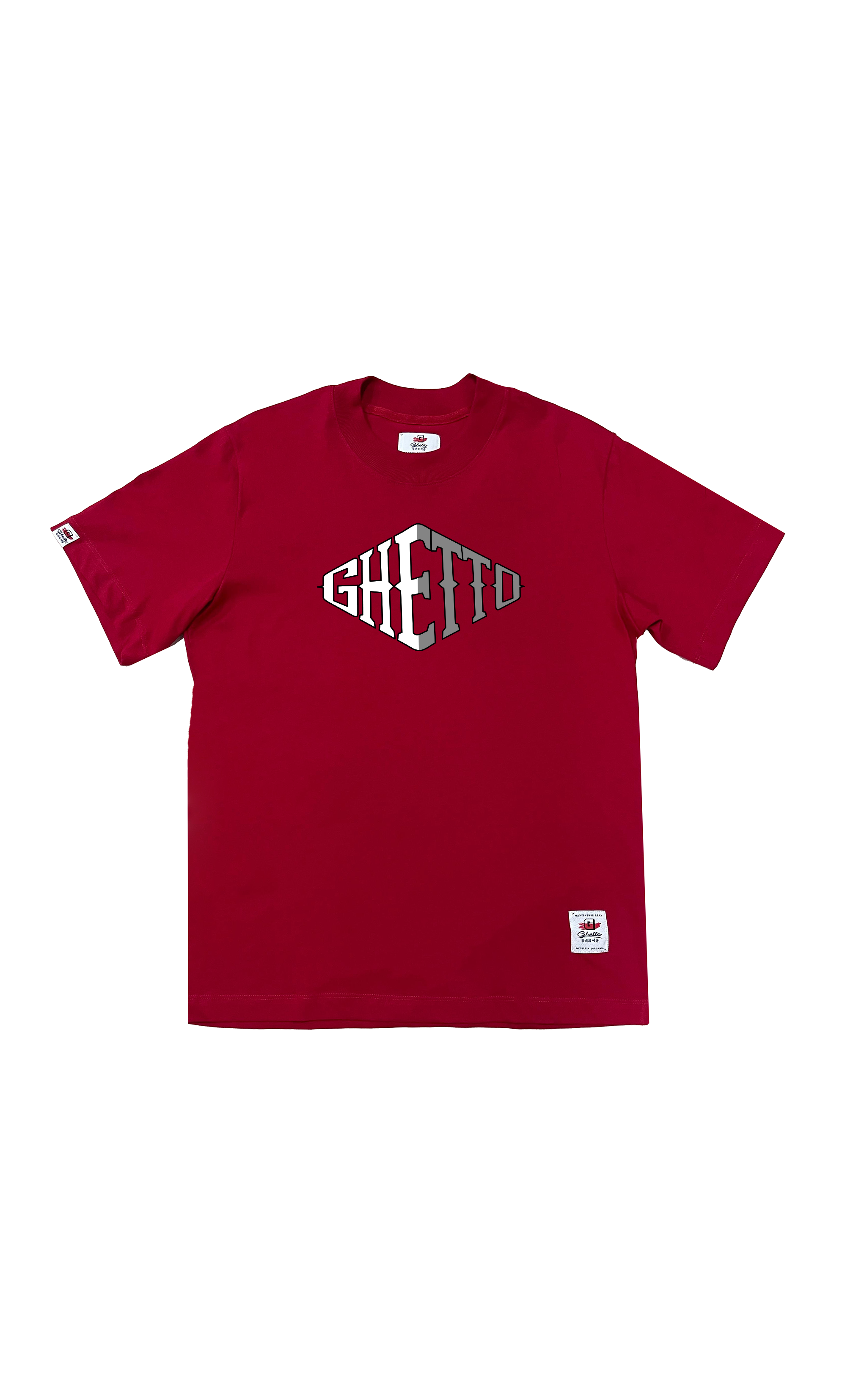 Camiseta Ghetto Rombo Roja