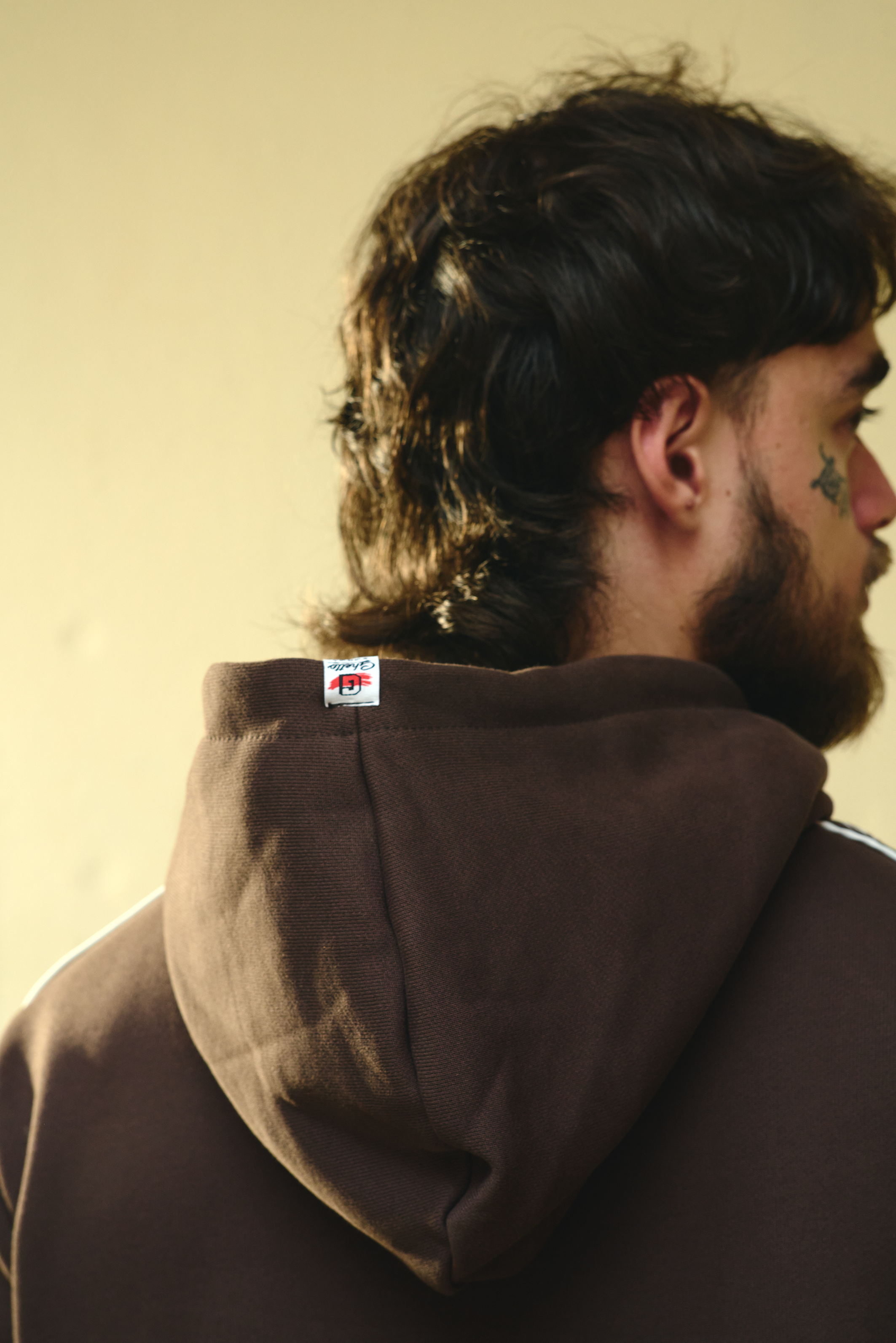 Hoodie Chocolate Monograma