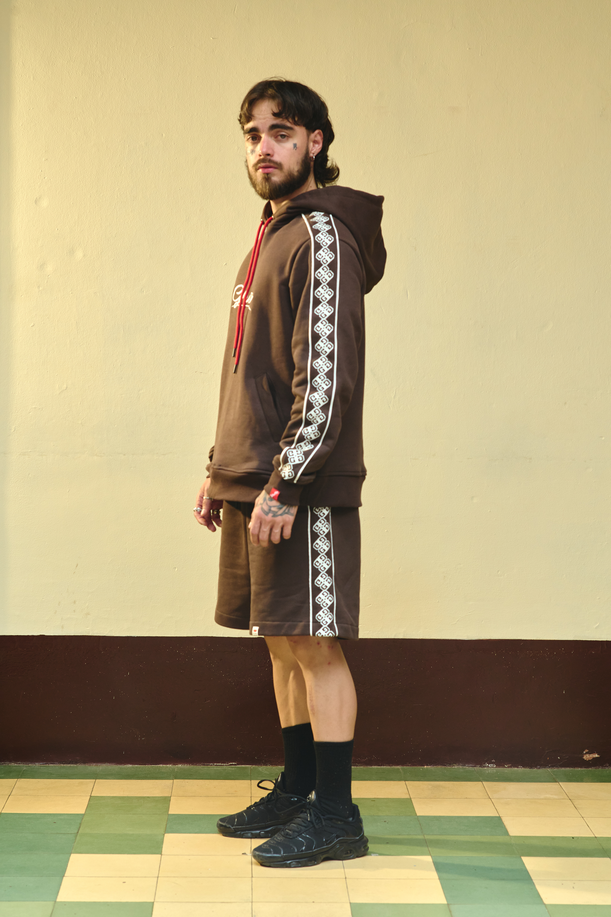 Pantaloneta Chocolate Monograma