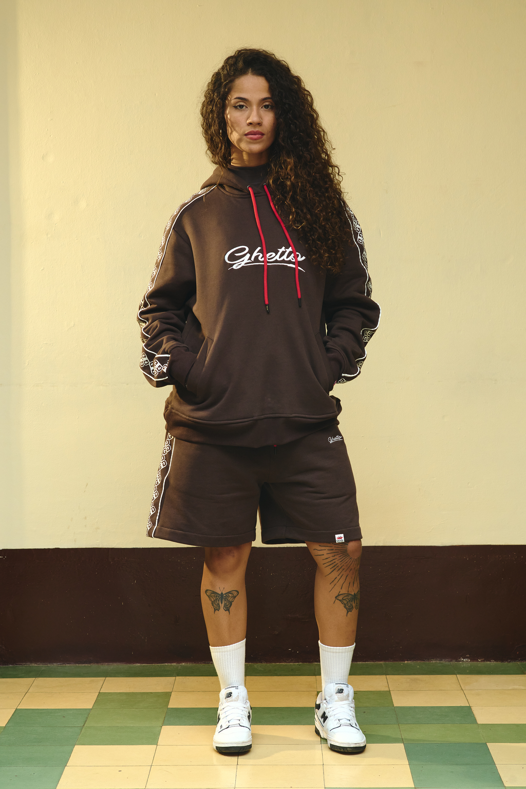 Pantaloneta Chocolate Monograma