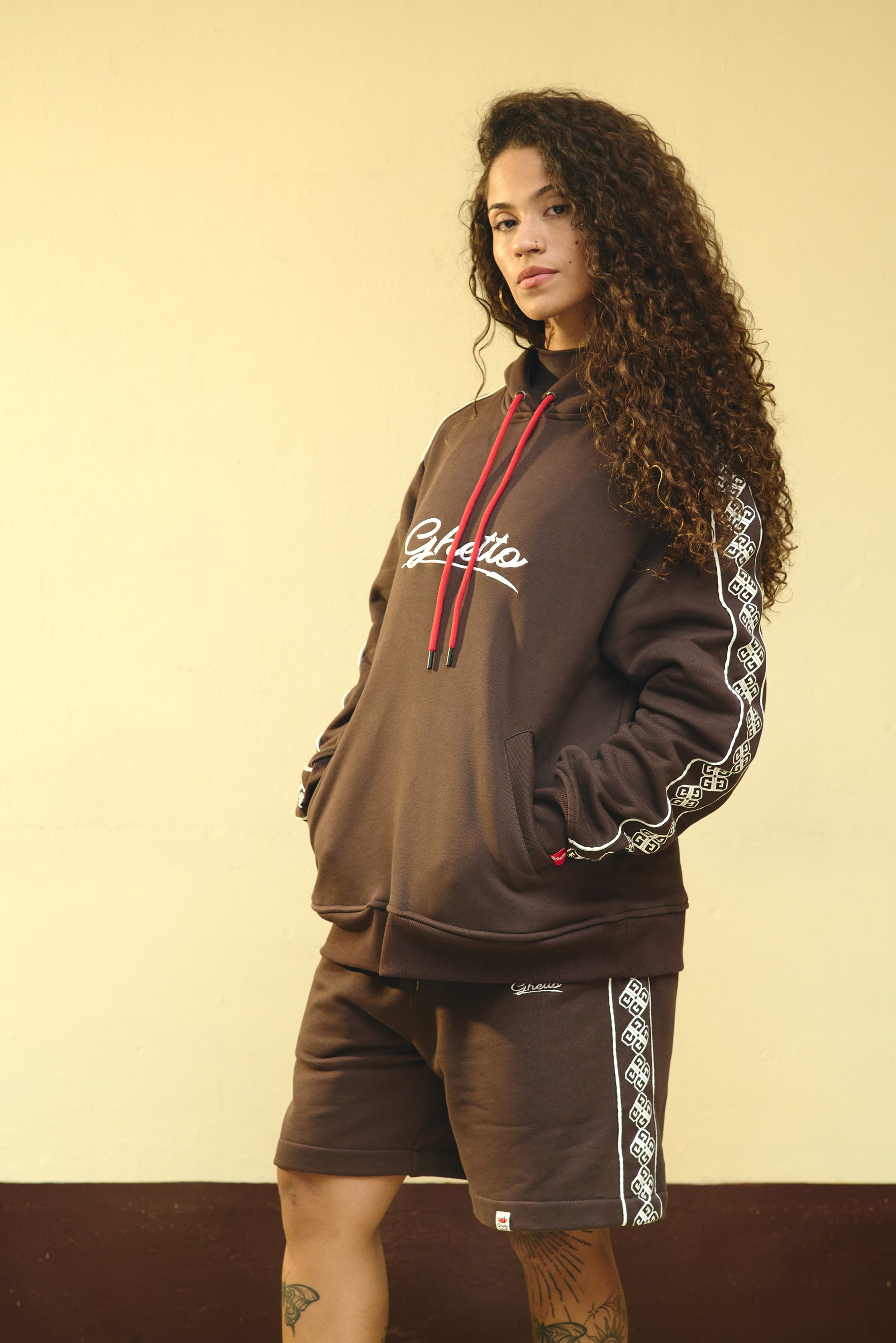 Pantaloneta Chocolate Monograma