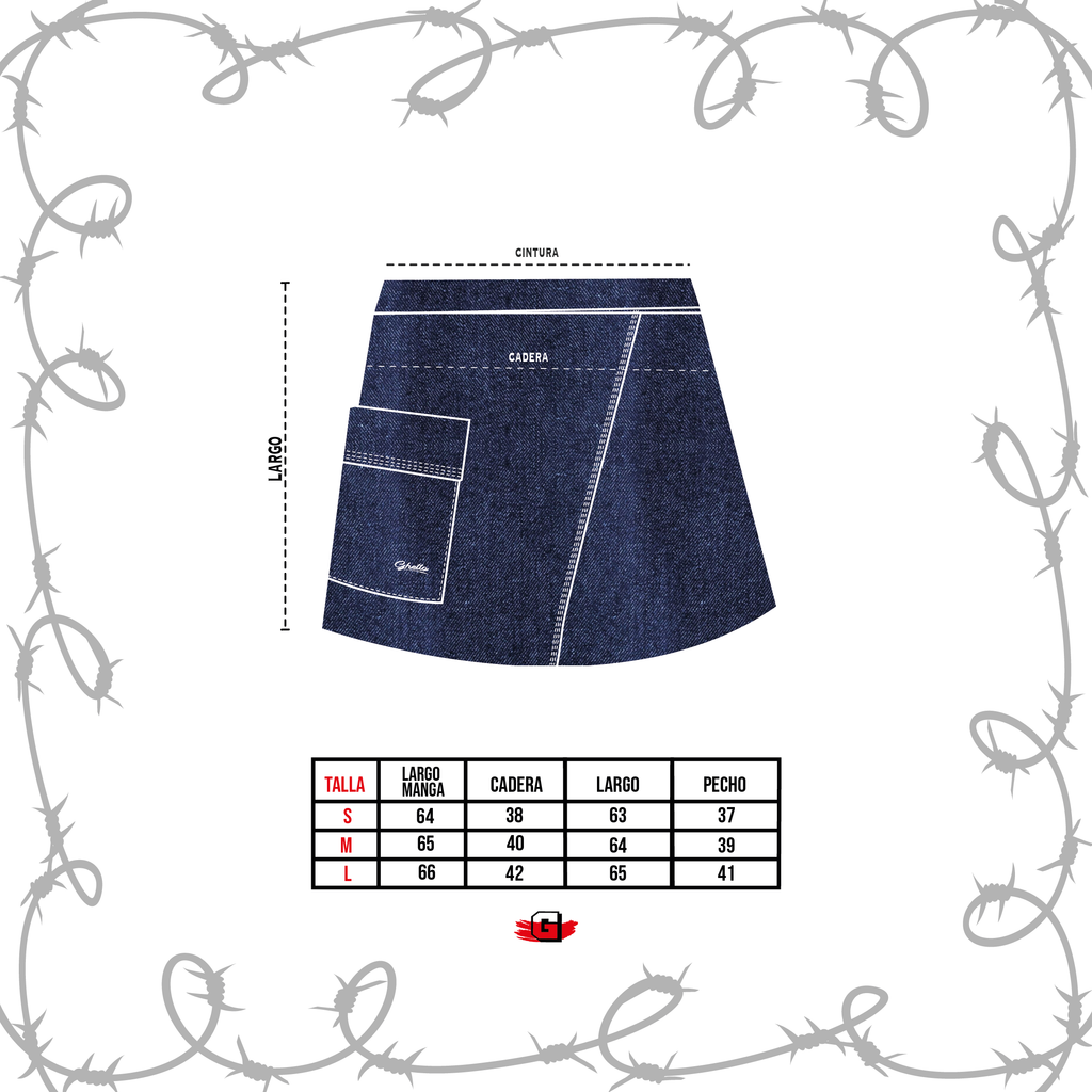 Falda Denim