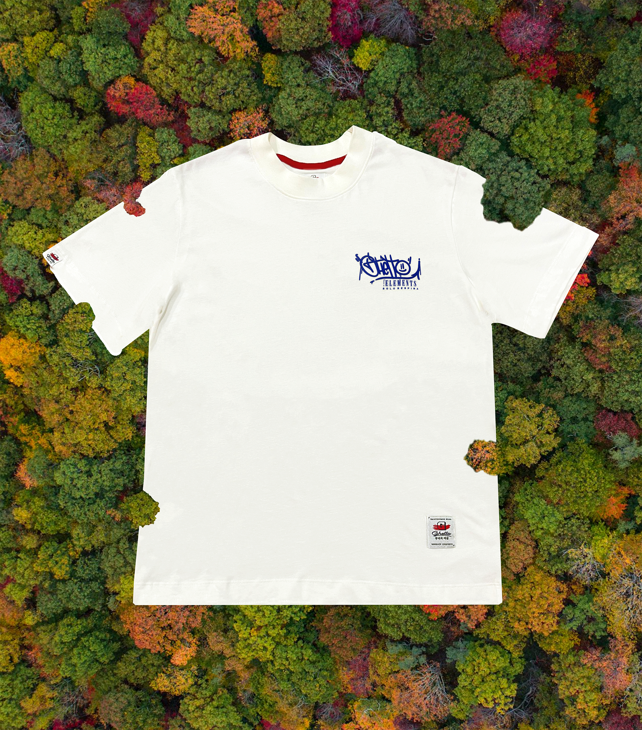 Camiseta Solo Respira Crema - Element