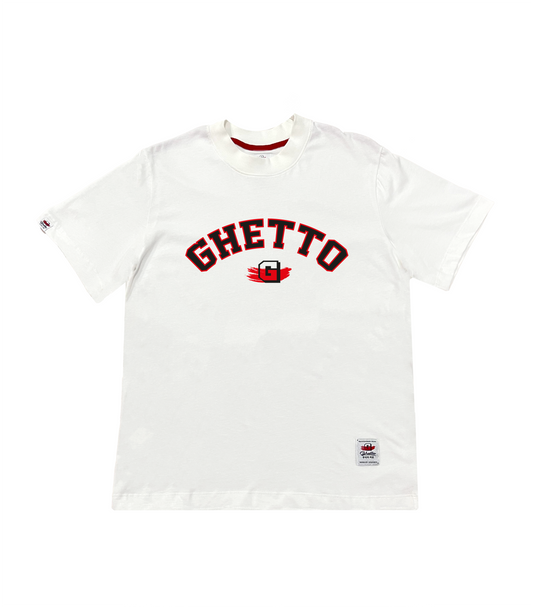 Camiseta Ghetto University Crema