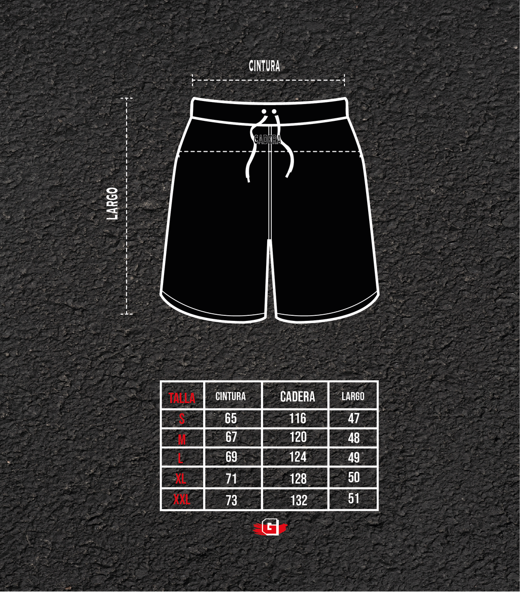 Pantaloneta Negra Con Cinturón