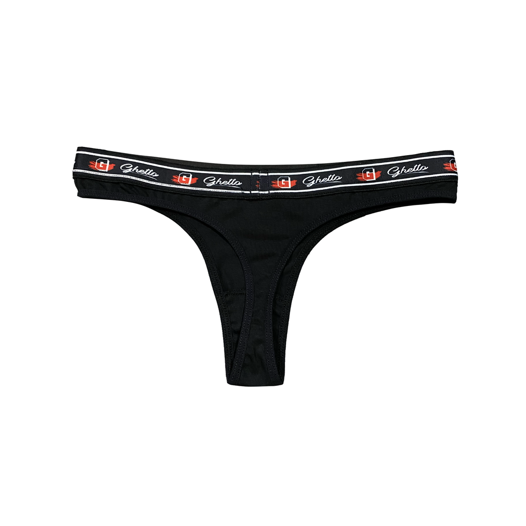 Panty Algodón G Negra