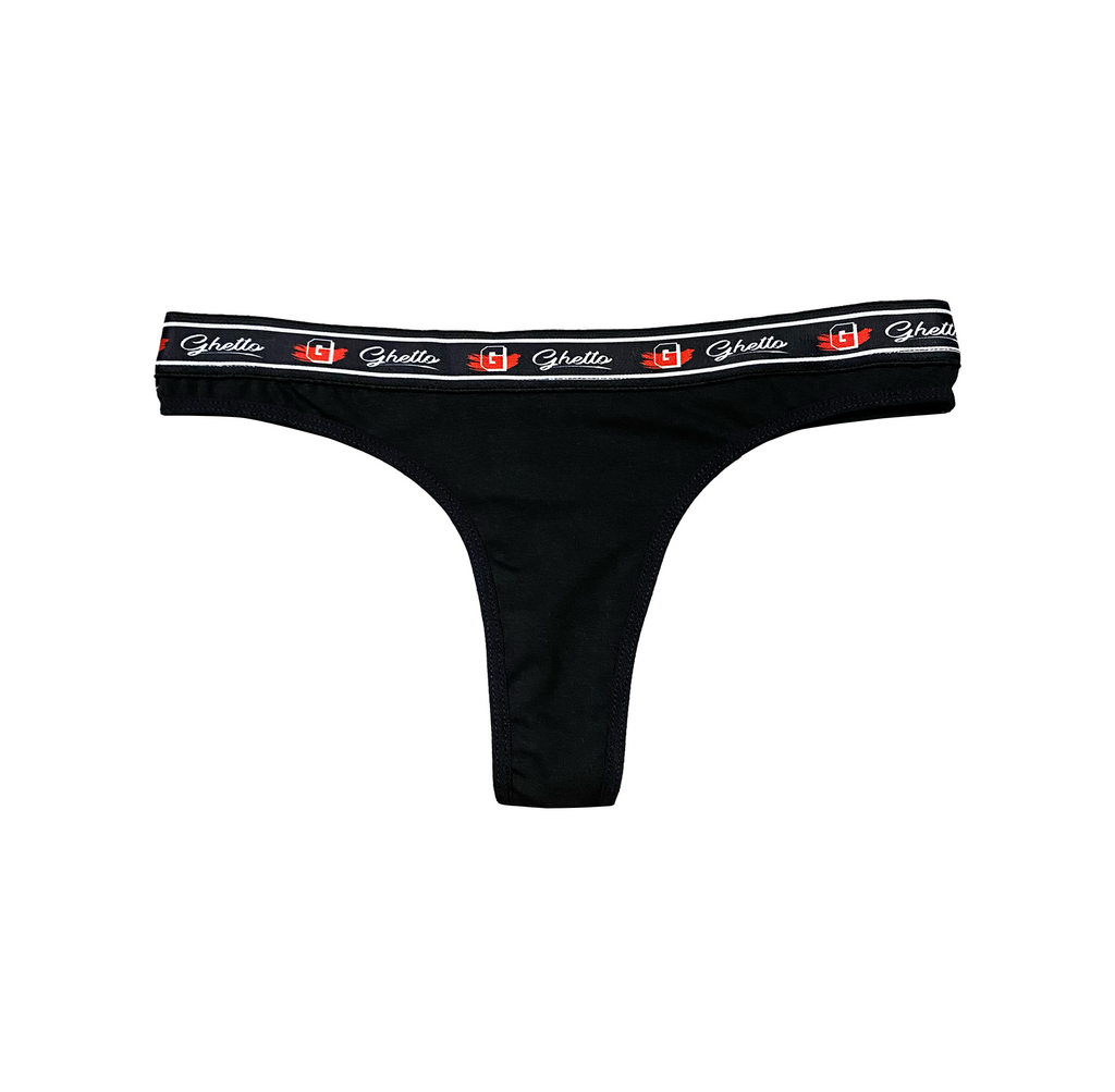 Panty Algodón G Negra