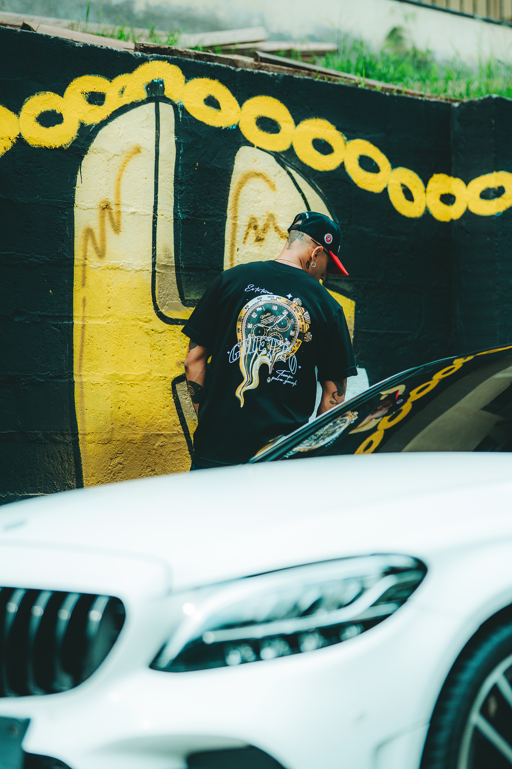 Camiseta Tiempo Para Ganar Negra