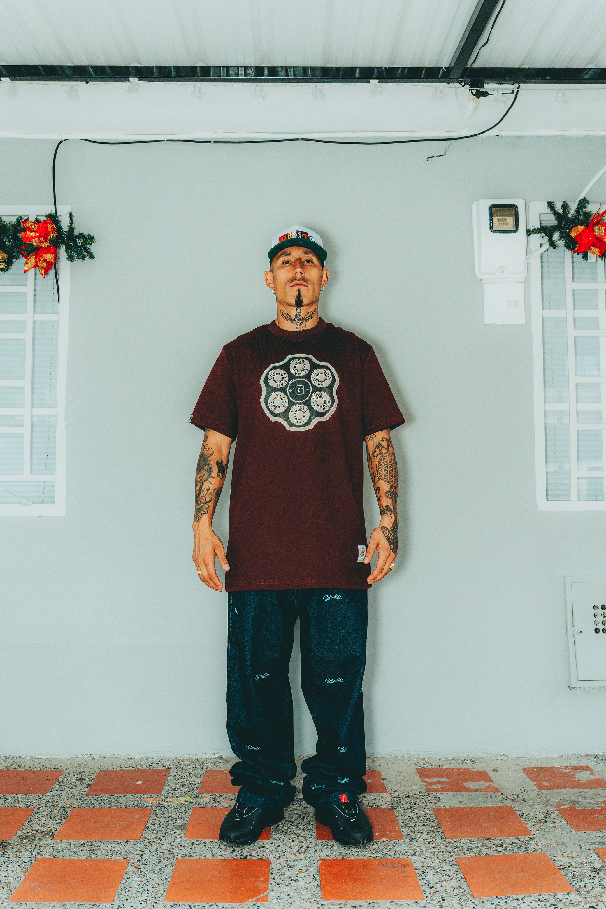 Camiseta Ruleta Vinotinto