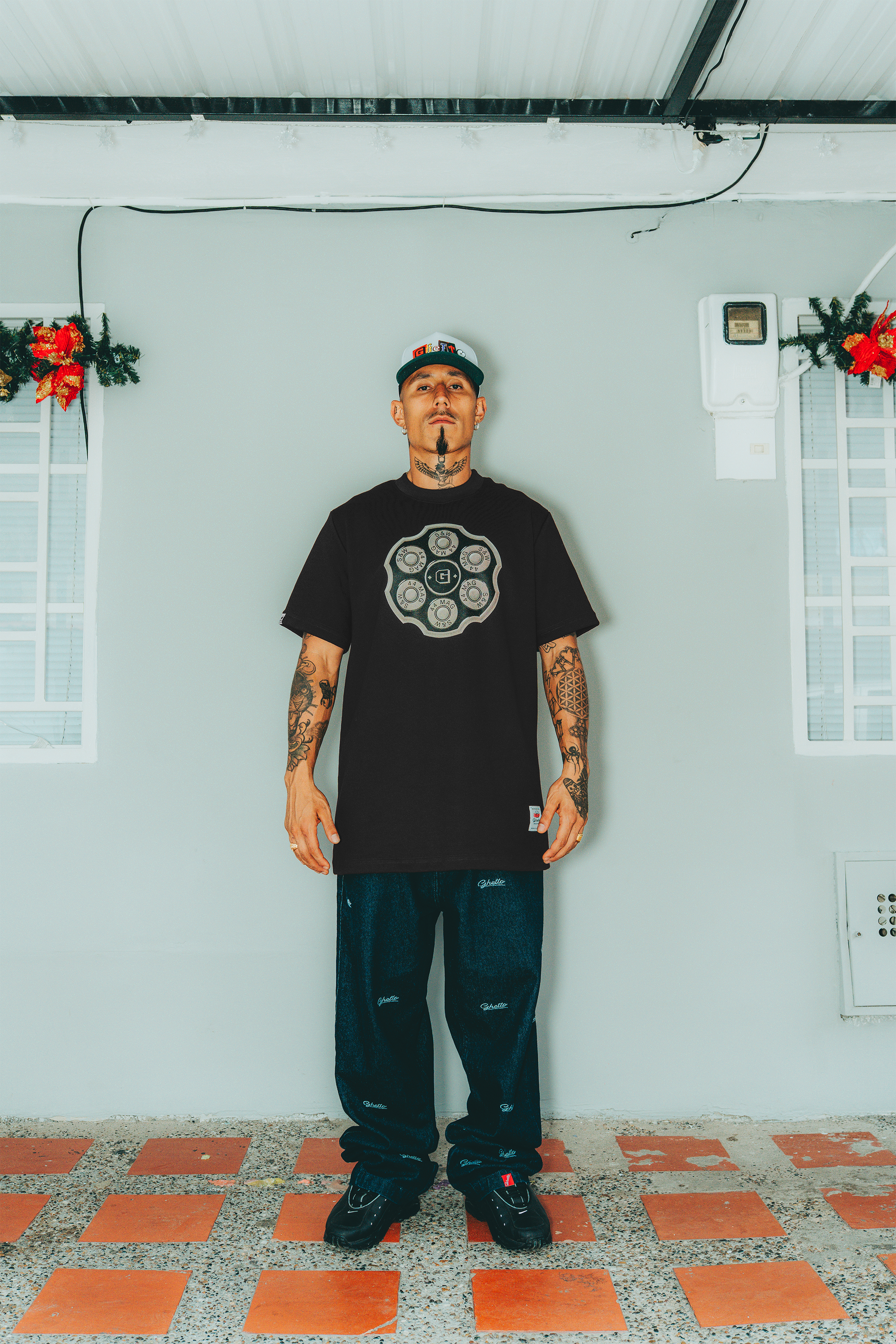 Camiseta Ruleta Negra