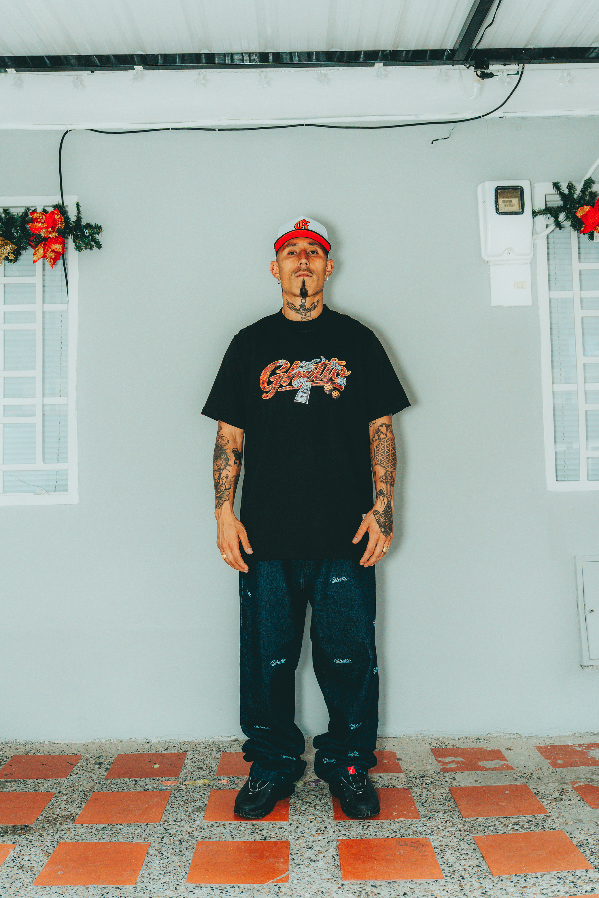 Camiseta Ghetto Money Negra