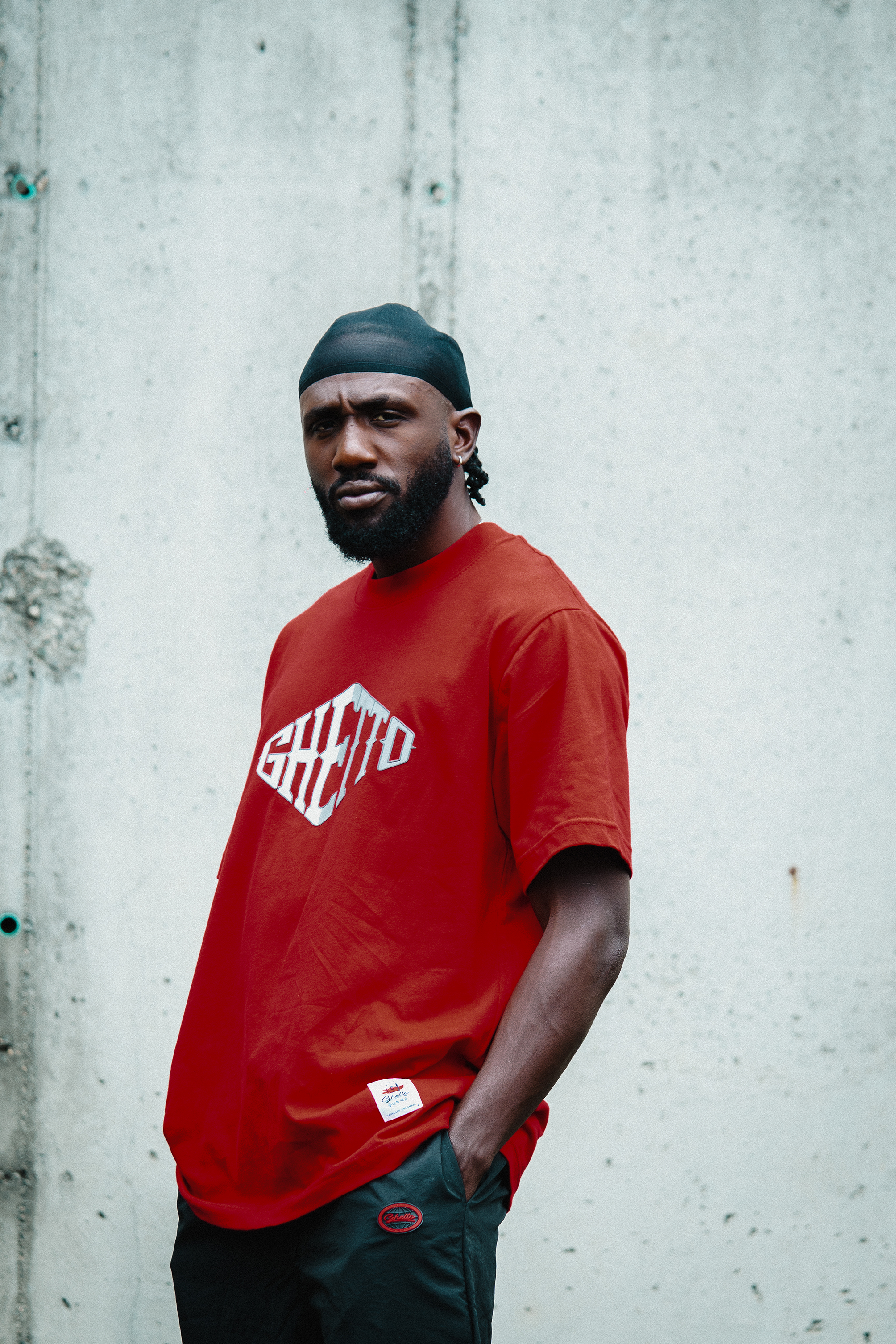 Camiseta Ghetto Rombo Roja