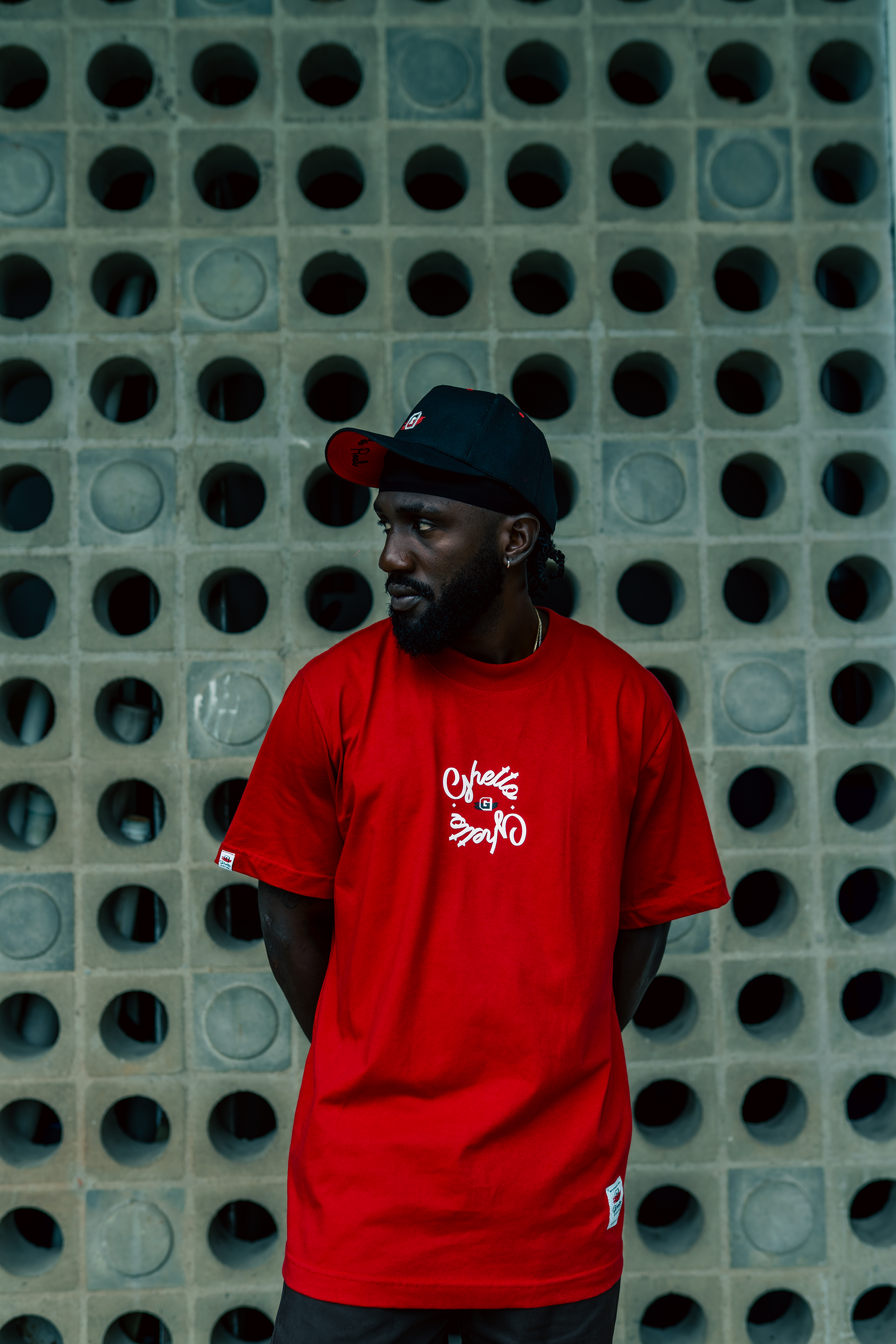 Camiseta Clásica Ghetto Roja