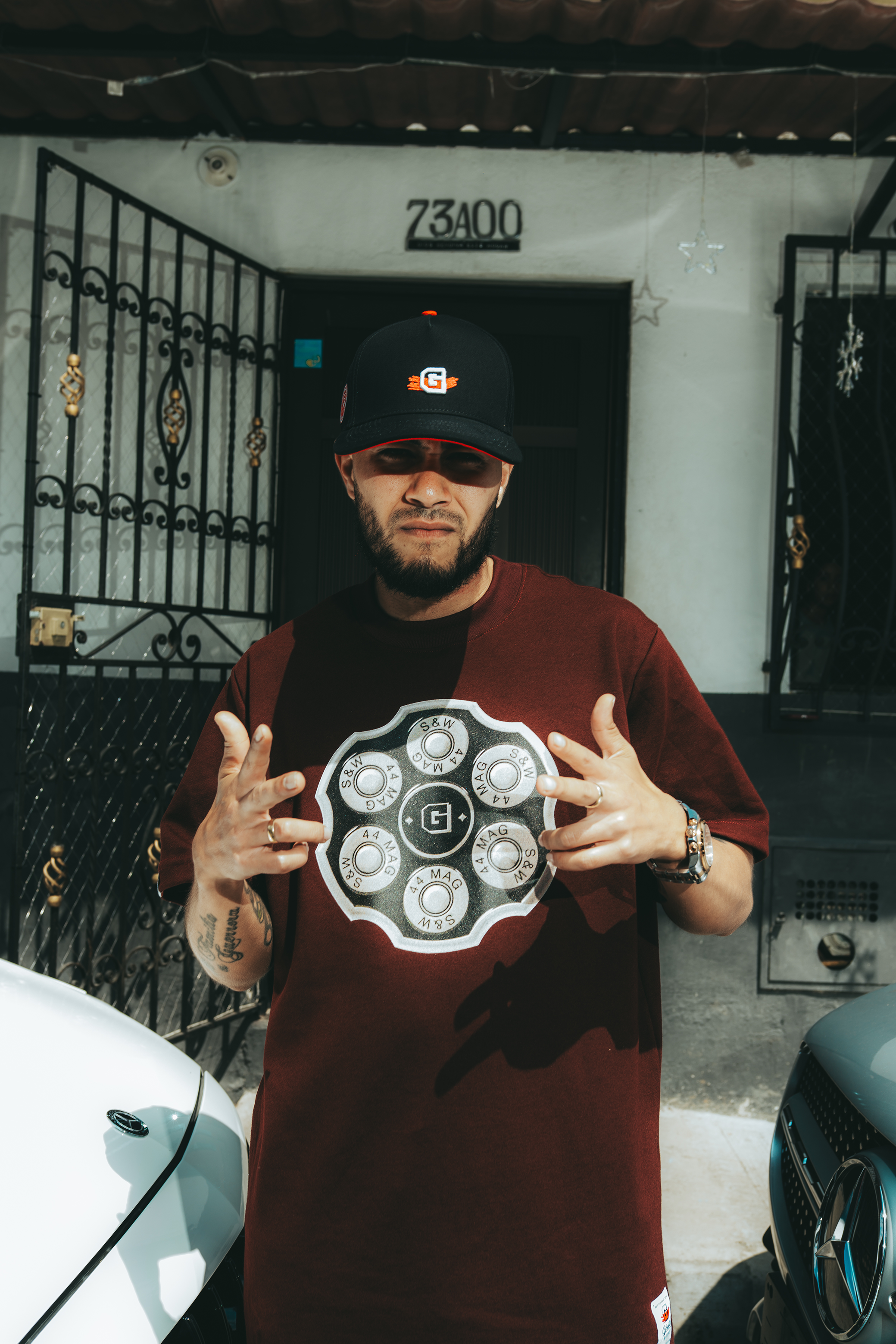 Camiseta Ruleta Vinotinto