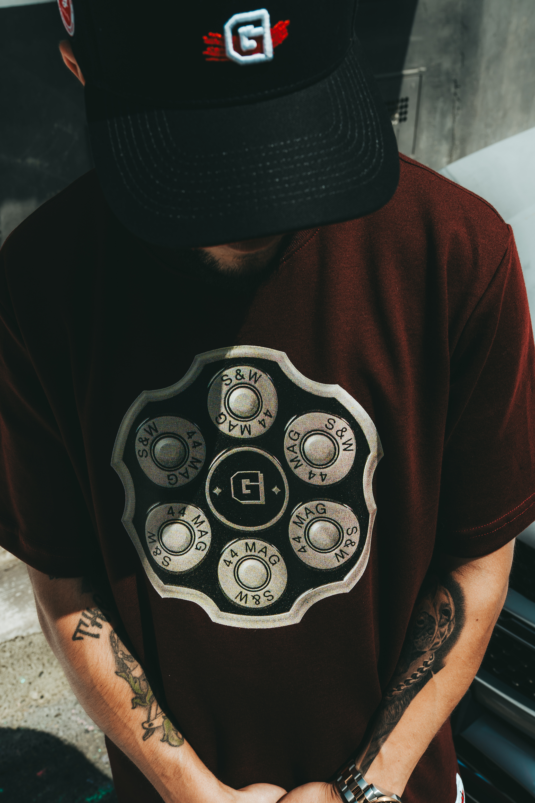 Camiseta Ruleta Vinotinto