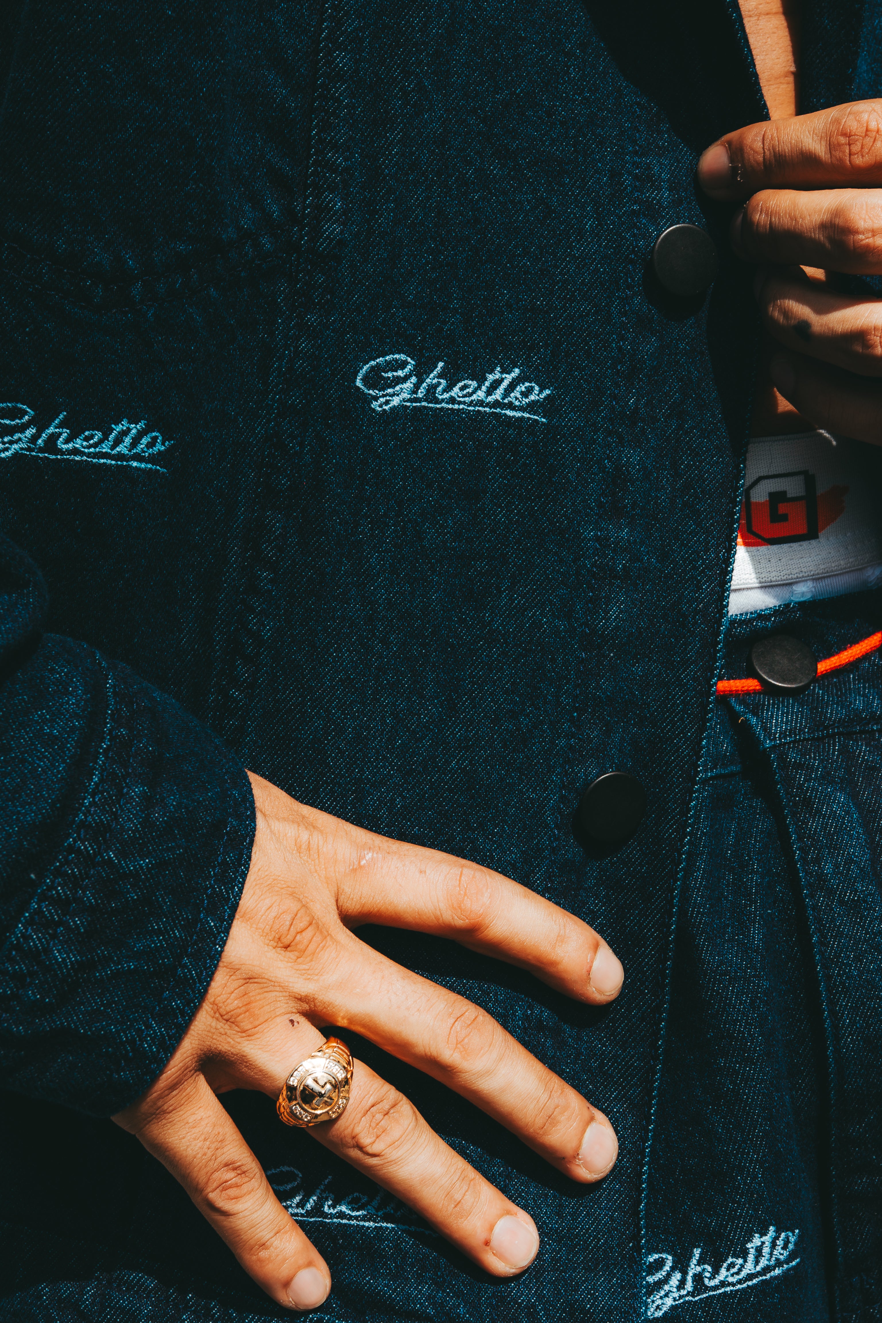 Chaqueta Denim El Juego de la Vida