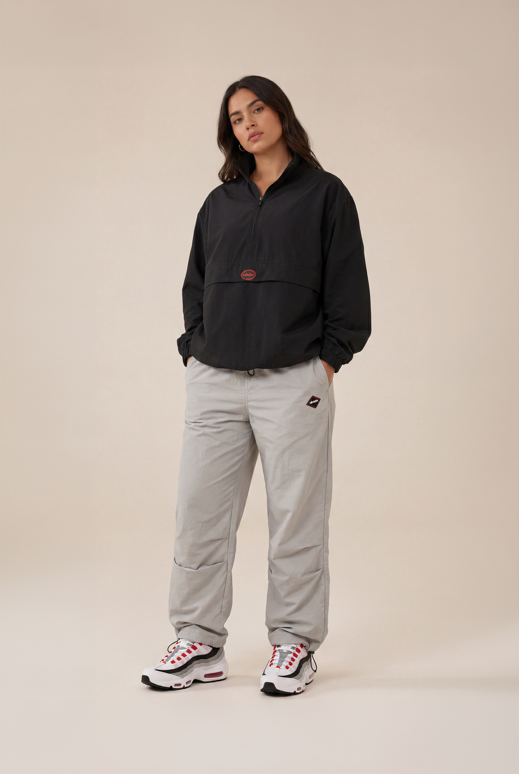 Sudadera Sport Gris Mujer