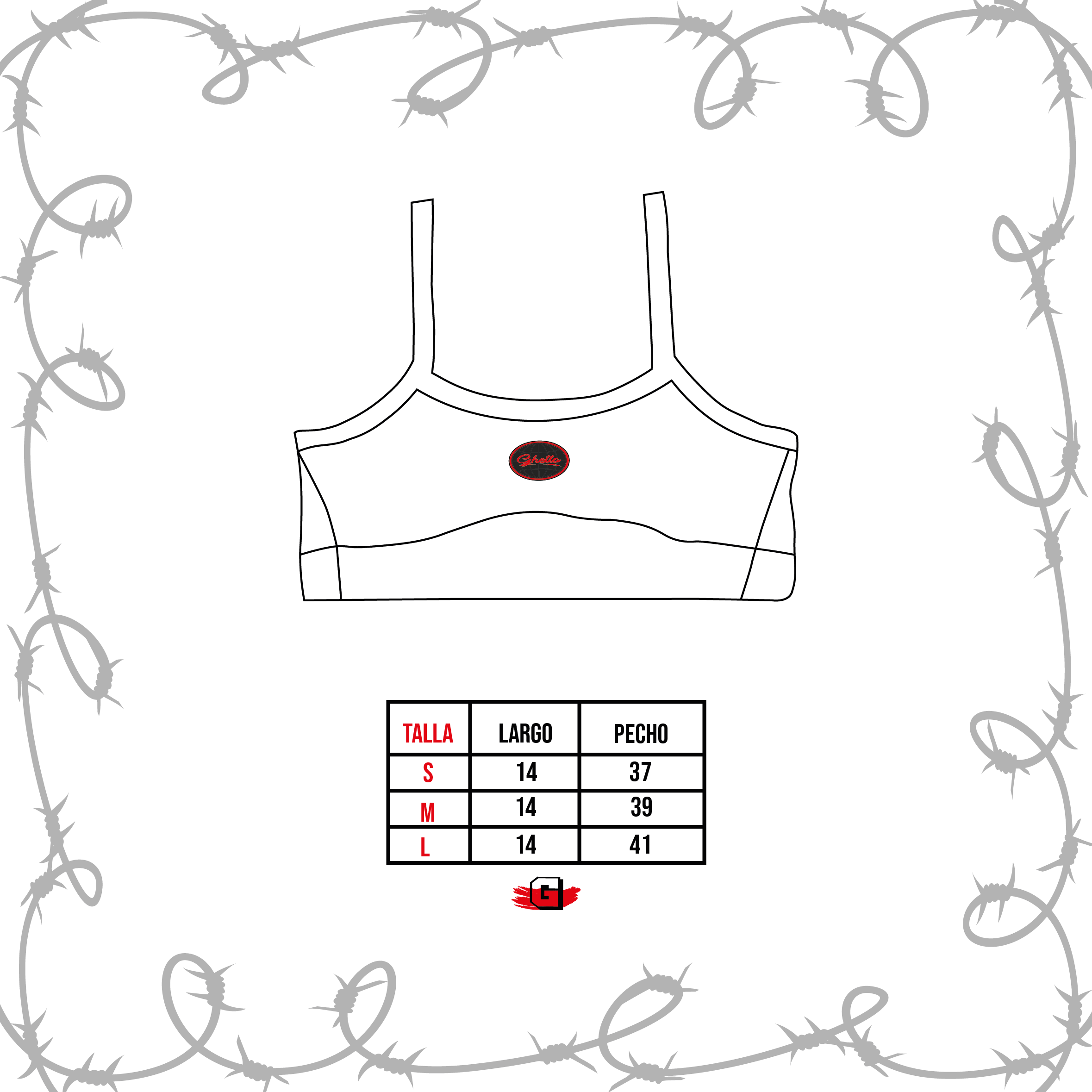 Top Microfibra Negro