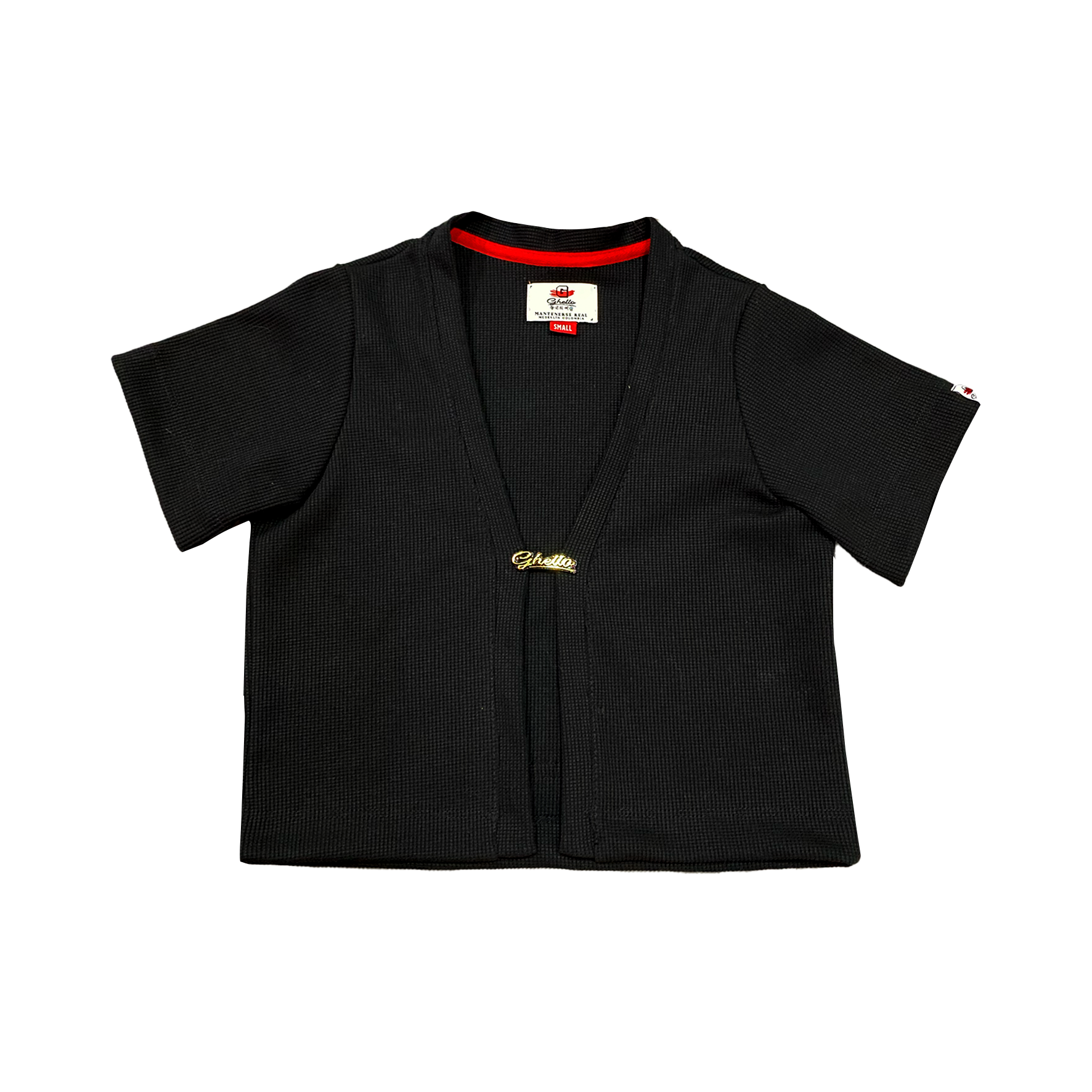 Top Broche Ghetto Negro