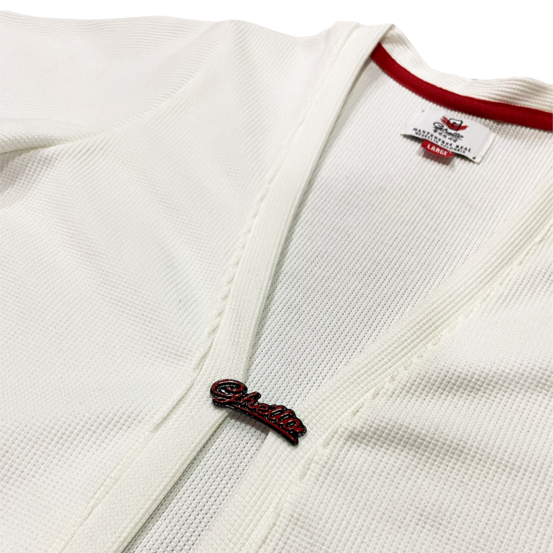 Top Broche Ghetto Crema