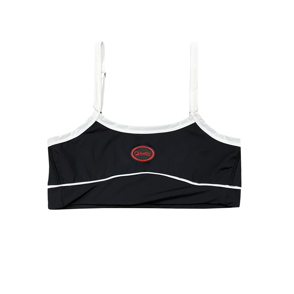 Top Microfibra Negro