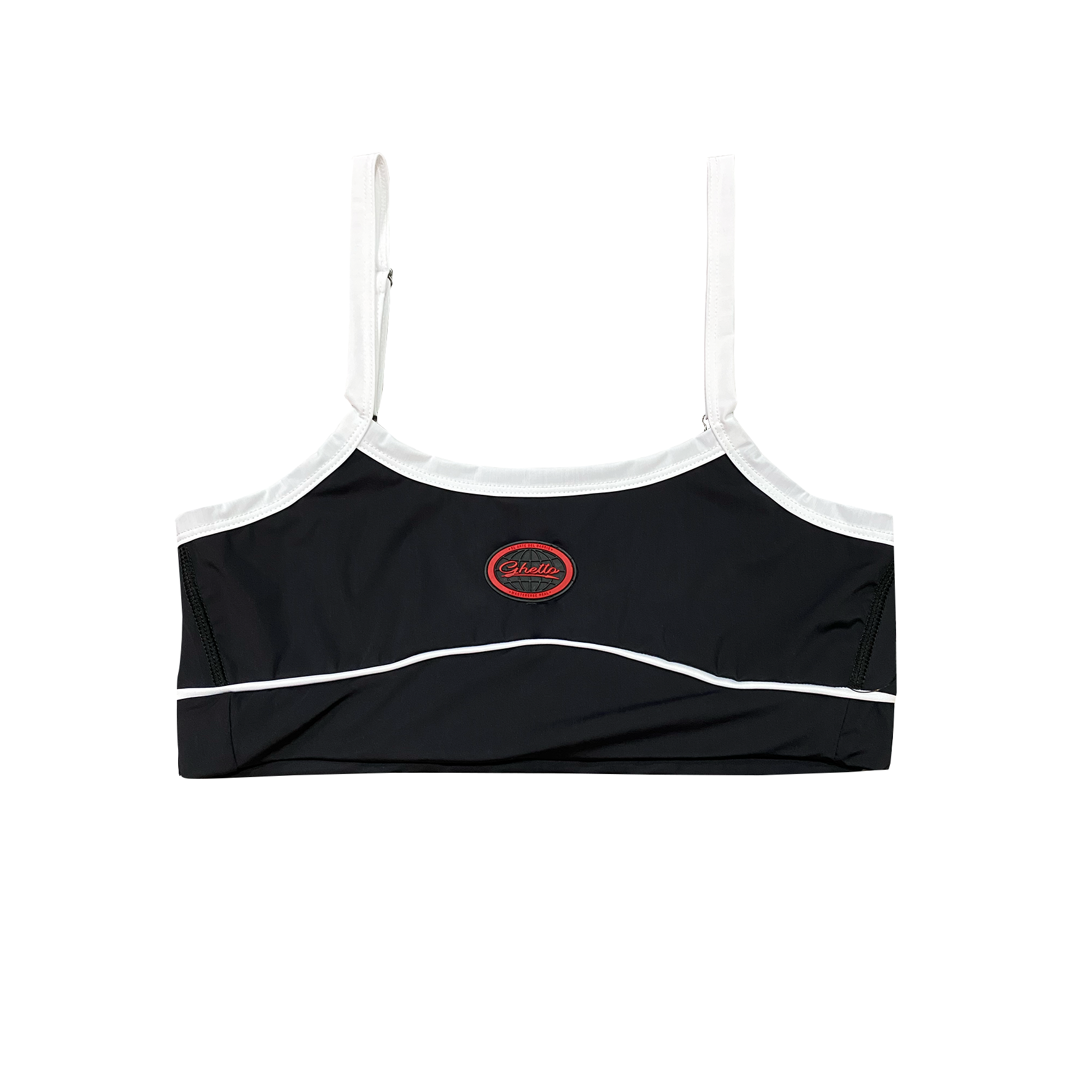 Top Microfibra Negro