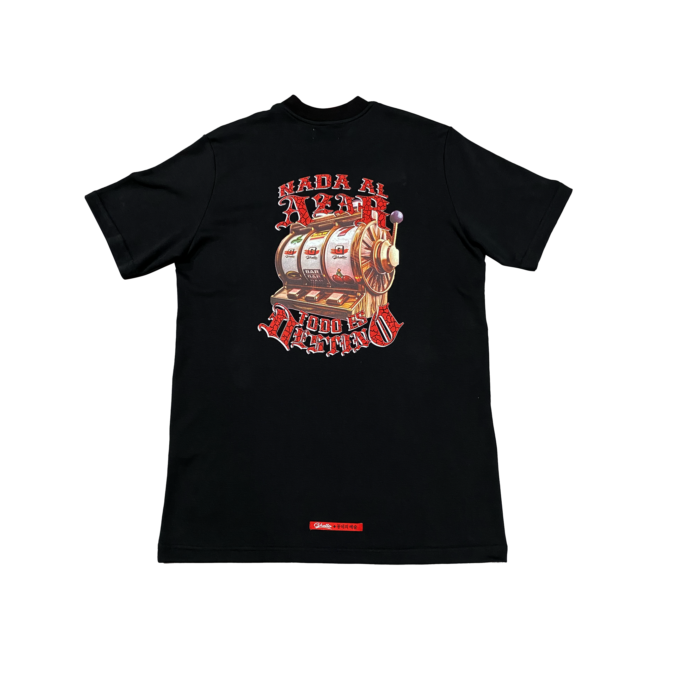 Camiseta Nada al Azar Negra