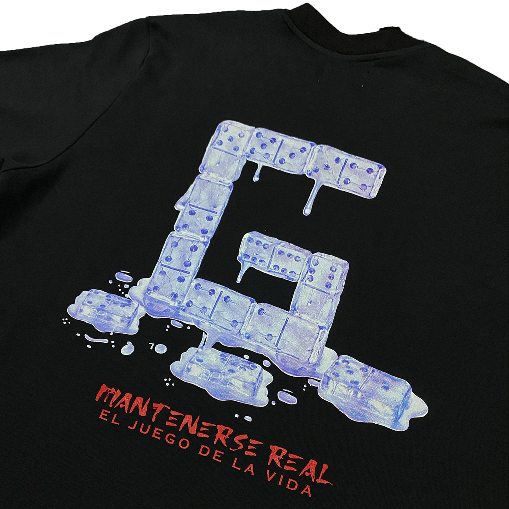 Camiseta Ice Domino Negra