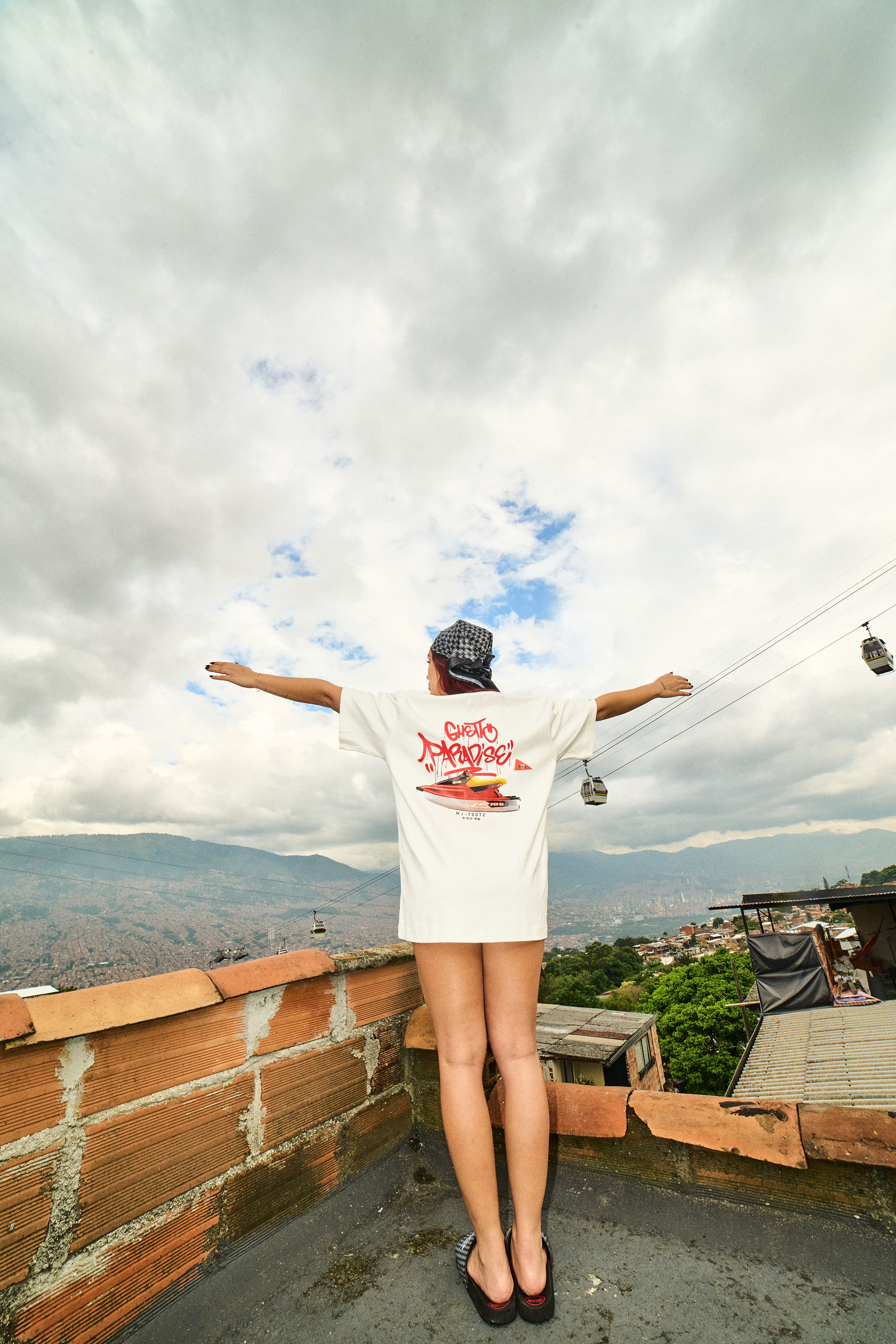 Camiseta Jetsky Crema