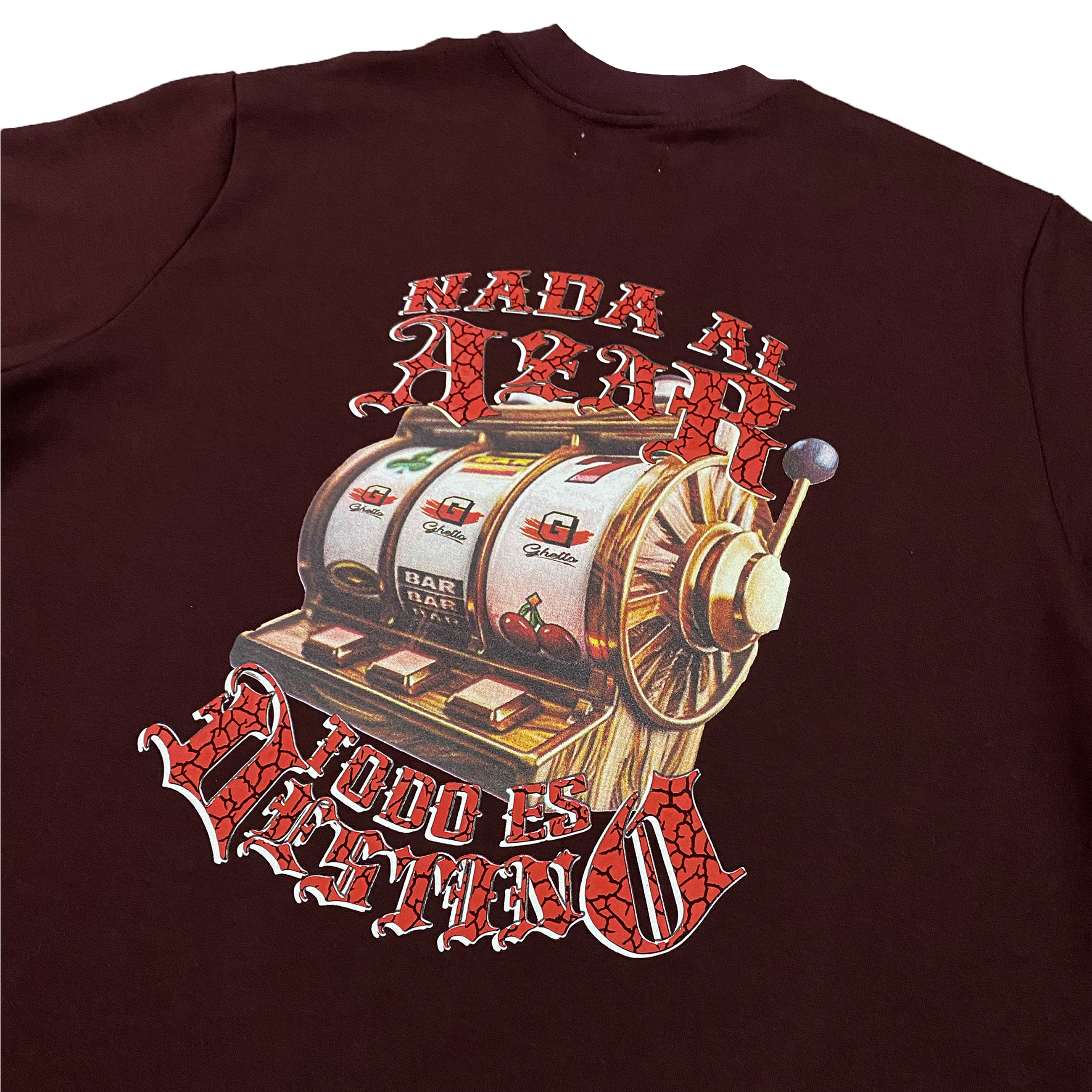 Camiseta Nada al Azar Vino