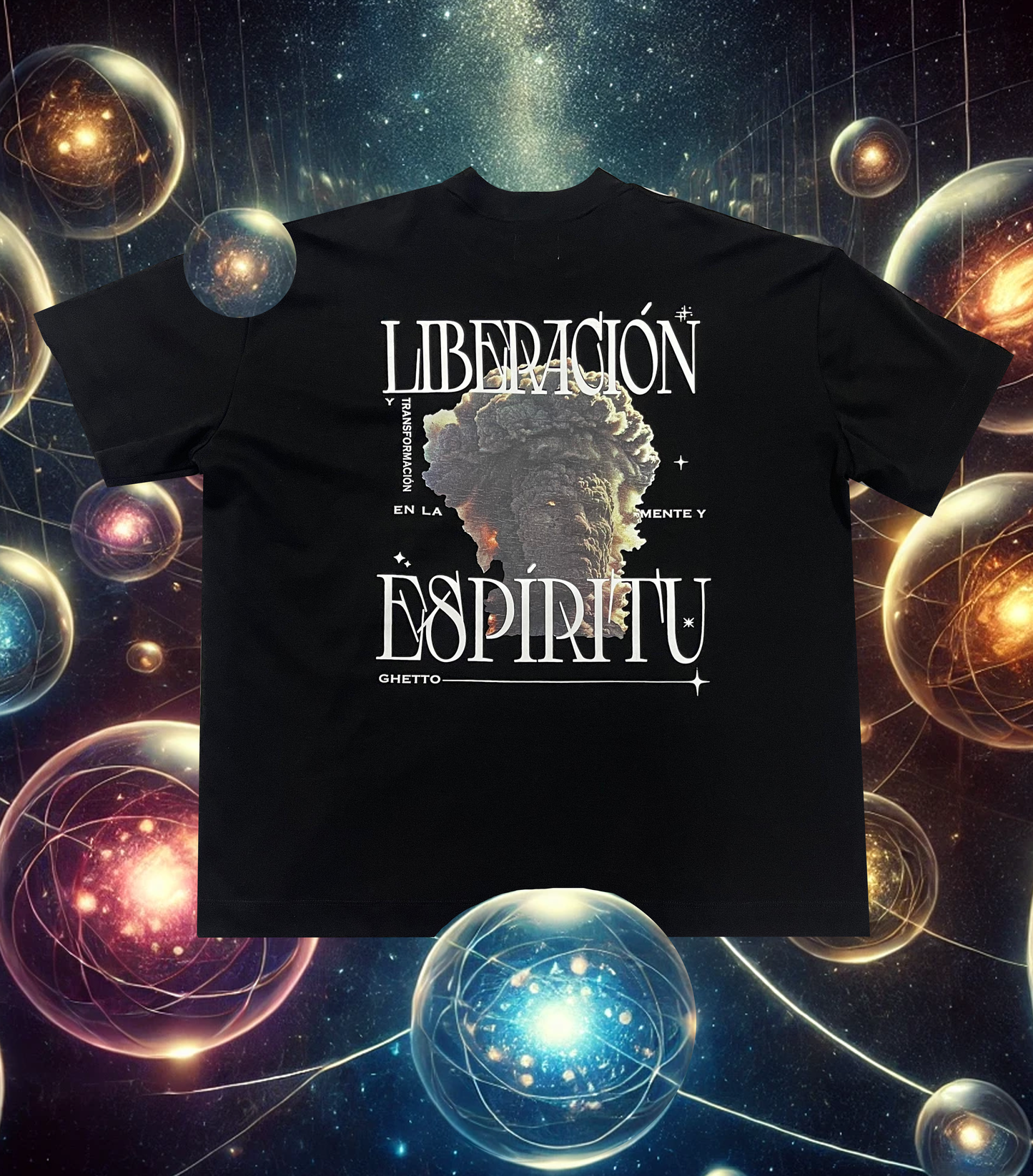 Camiseta Liberación Oversize Negra - Element