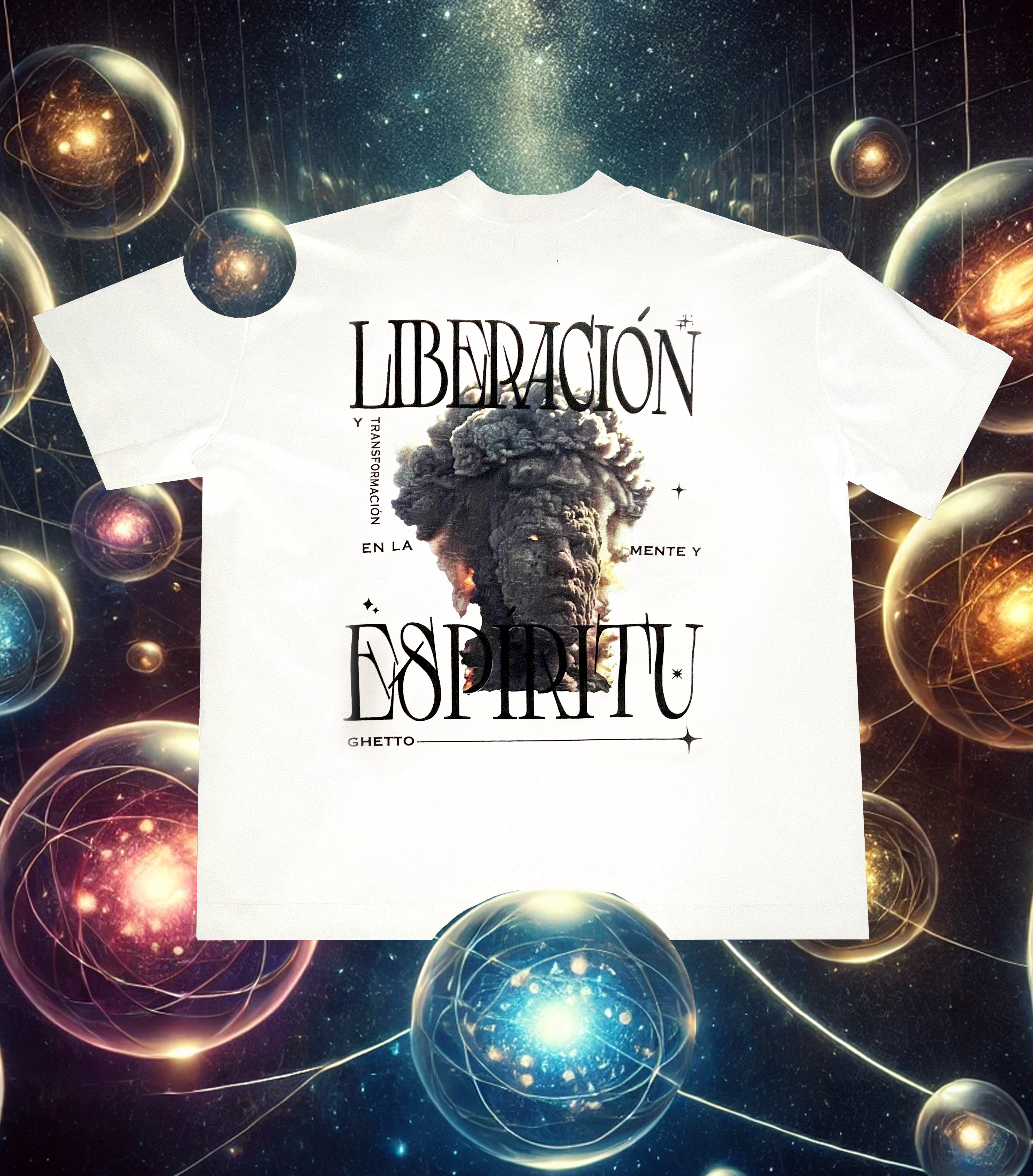 Camiseta Liberación Oversize Crema - Element
