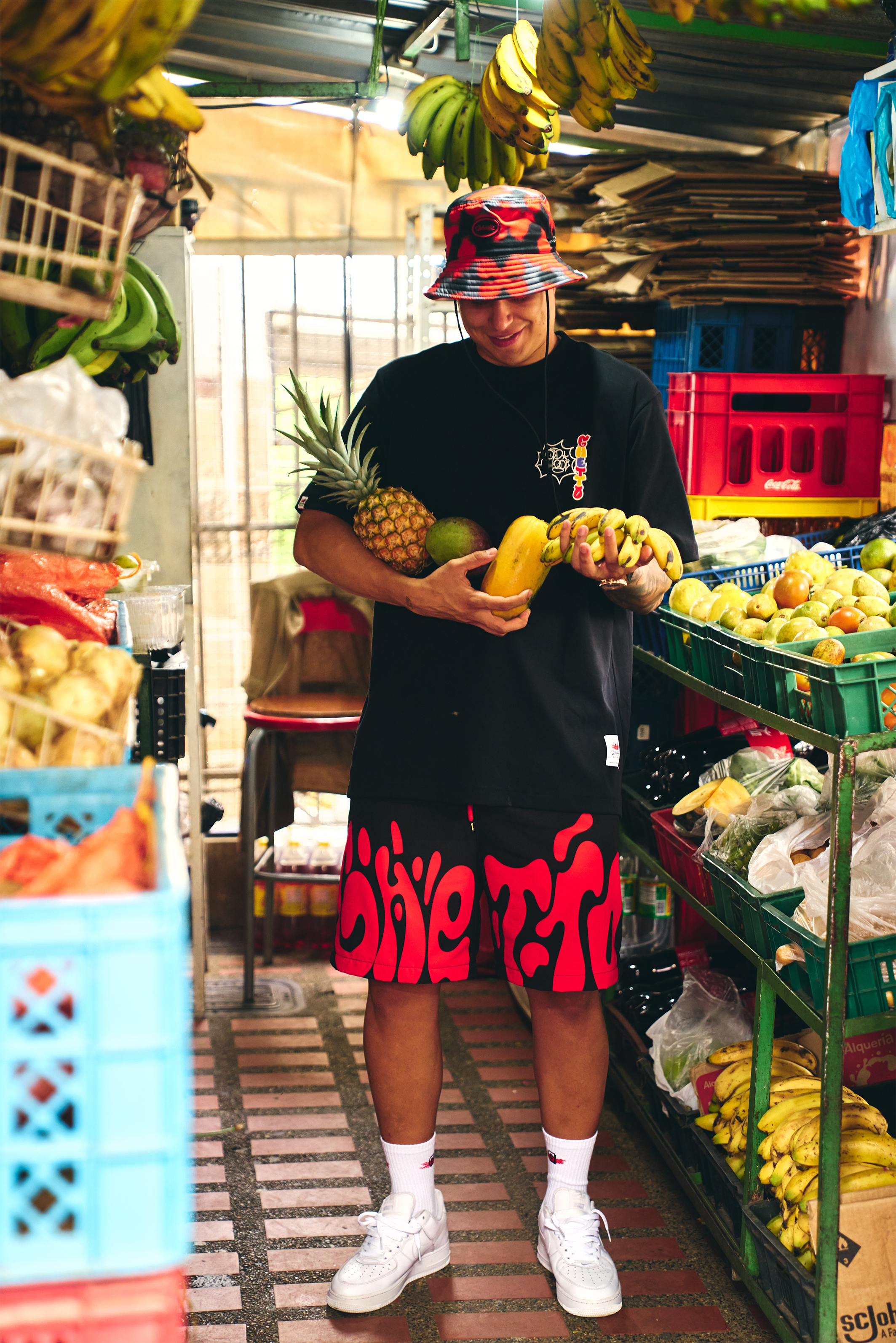Pantaloneta Tag Negra