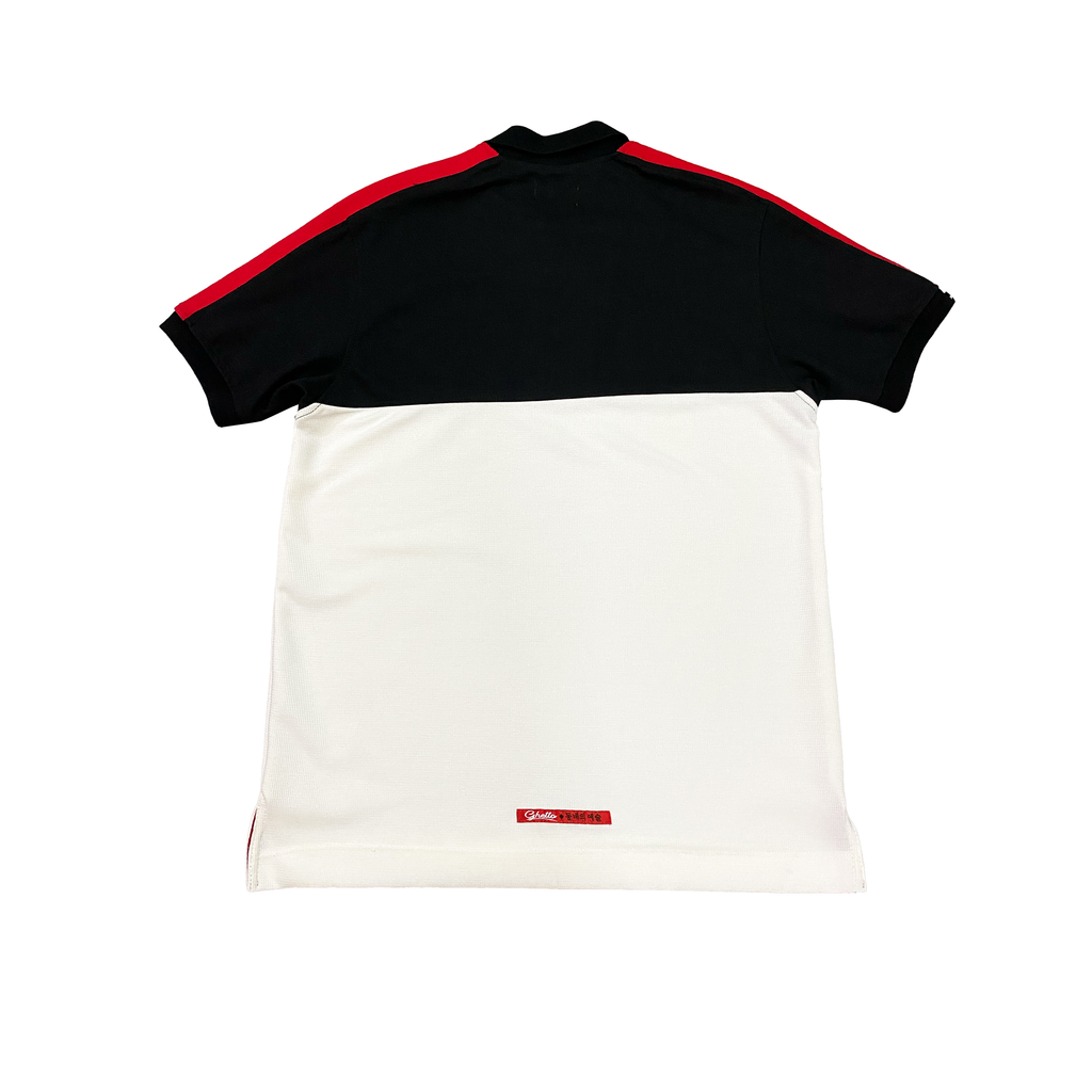 Camiseta Polo Bloques Negra