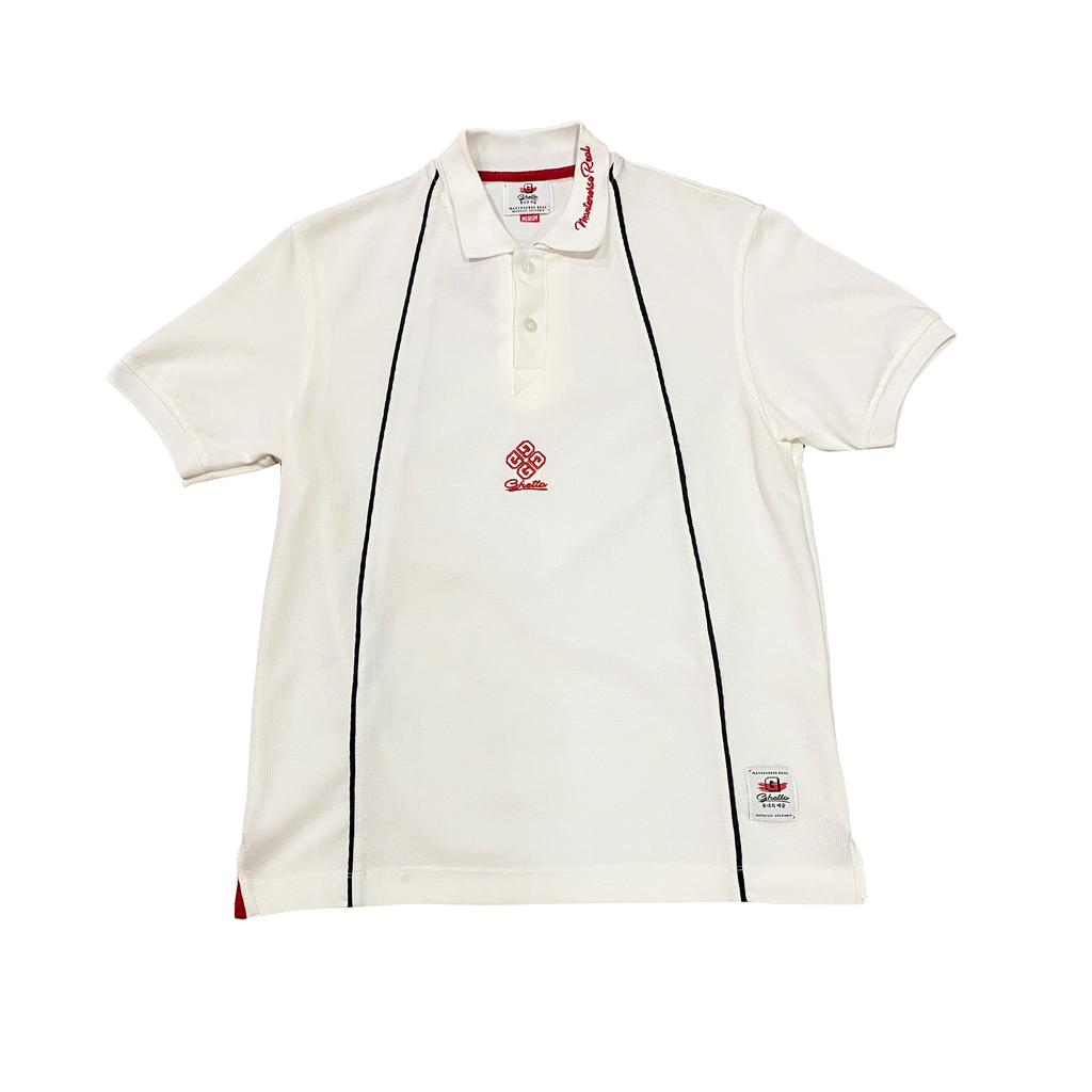 Camiseta Polo Clasica Vivo Crema