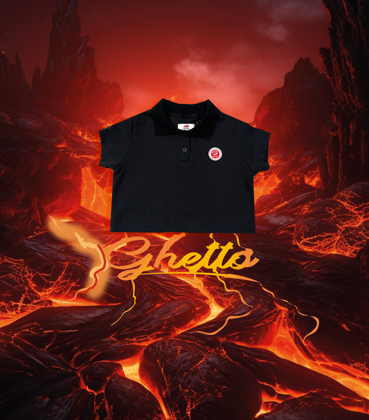 Top Polo Negro - Element