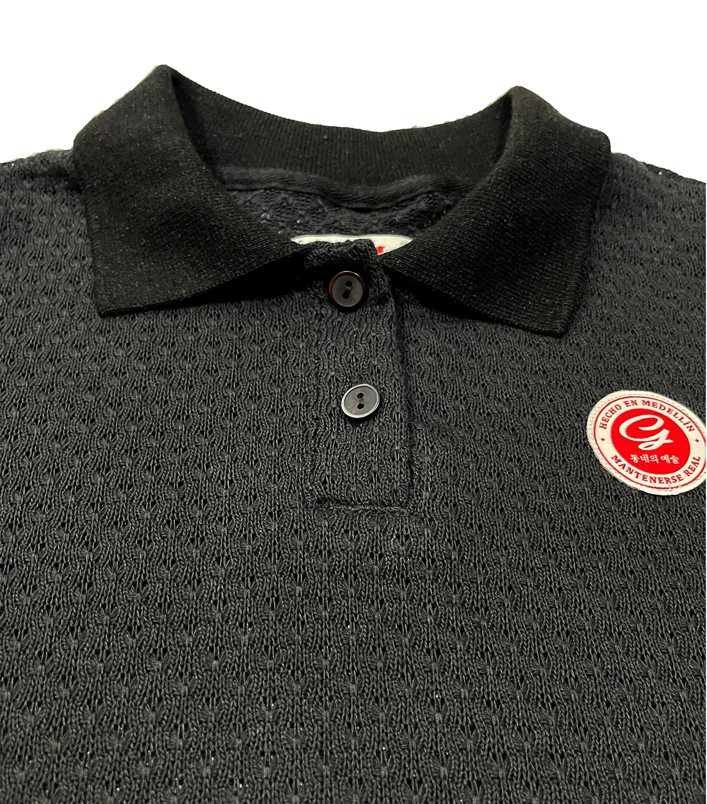 Top Polo Negro - Element