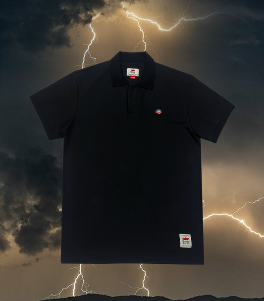 Camiseta Polo Clásica Negra - Element